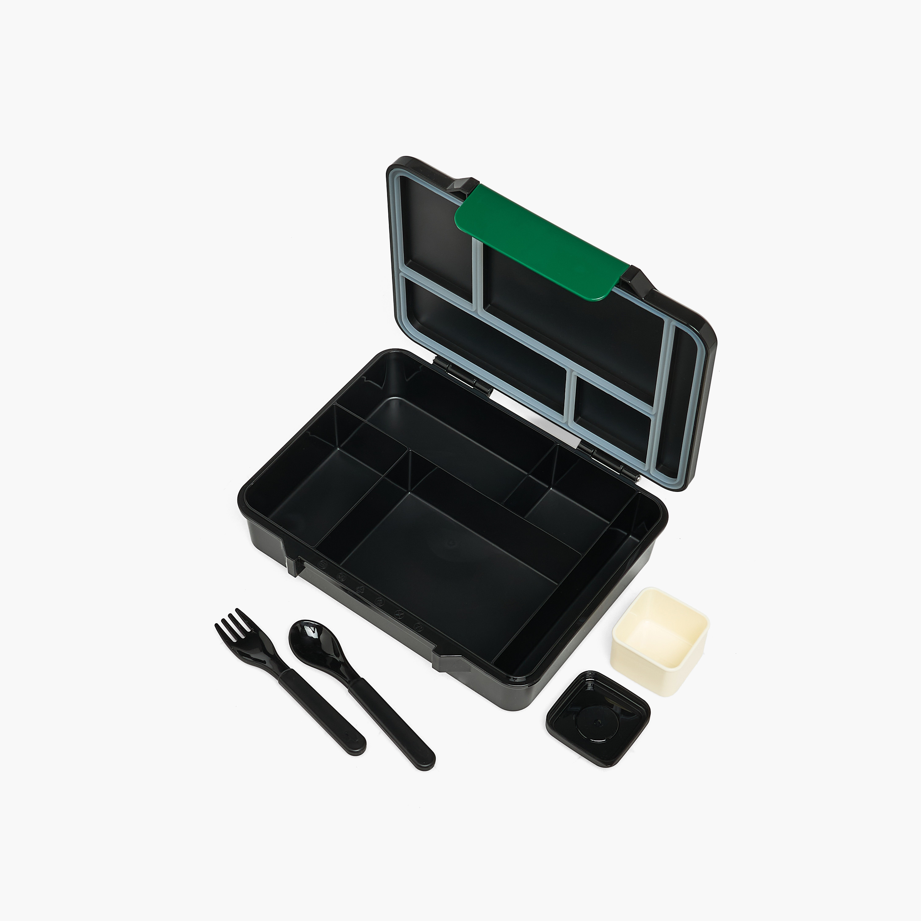 صندوق غداء بطبعات مع أدوات مائدة للأولاد من سامي ستوديو - 1.3 لتر-school-lunchessentials-lunchboxes-image-6
