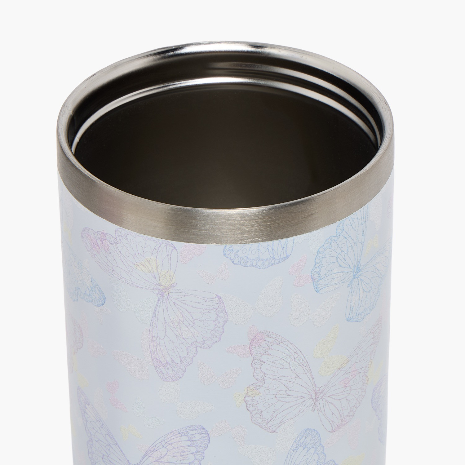 SAMI STUDIO Butterfly Print Stainless Steel Tumbler with Straw - 1.2 L-school-waterbottles-image-5