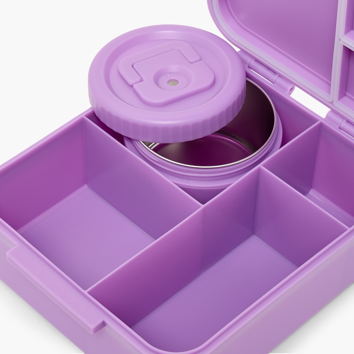 SAMI STUDIO Butterfly Print Lunch Box for Girls with Clip Lock Lid - 900 ml-school-lunchessentials-lunchboxes-image-8