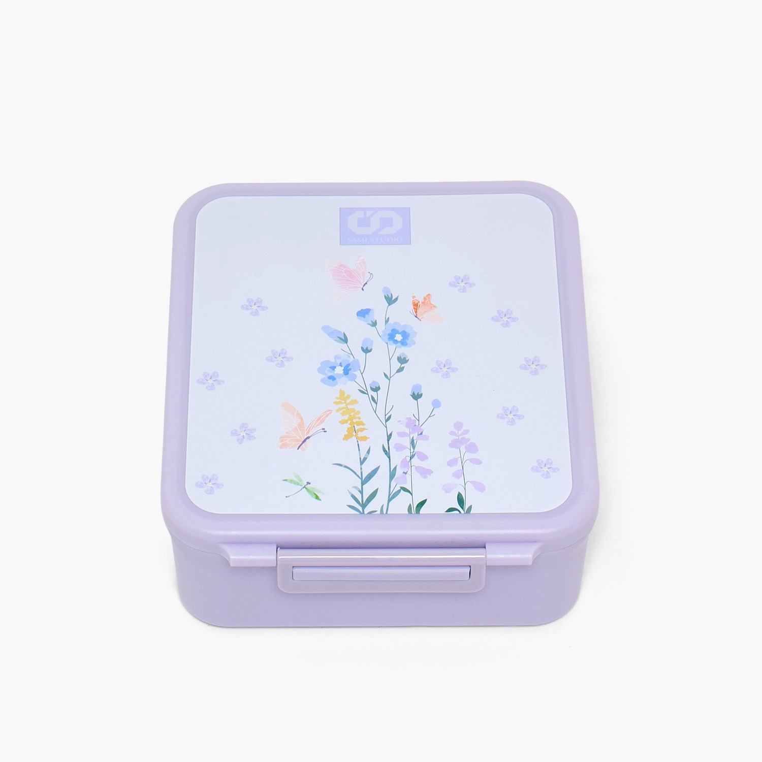 SAMI STUDIO Floral Print Lunch Box for Girls with Food Jar - 900 ml-school-lunchessentials-lunchboxes-image-12