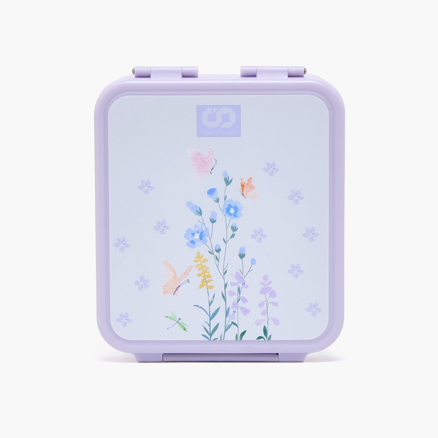 SAMI STUDIO Floral Print Lunch Box for Girls with Food Jar - 900 ml-school-lunchessentials-lunchboxes-image-3