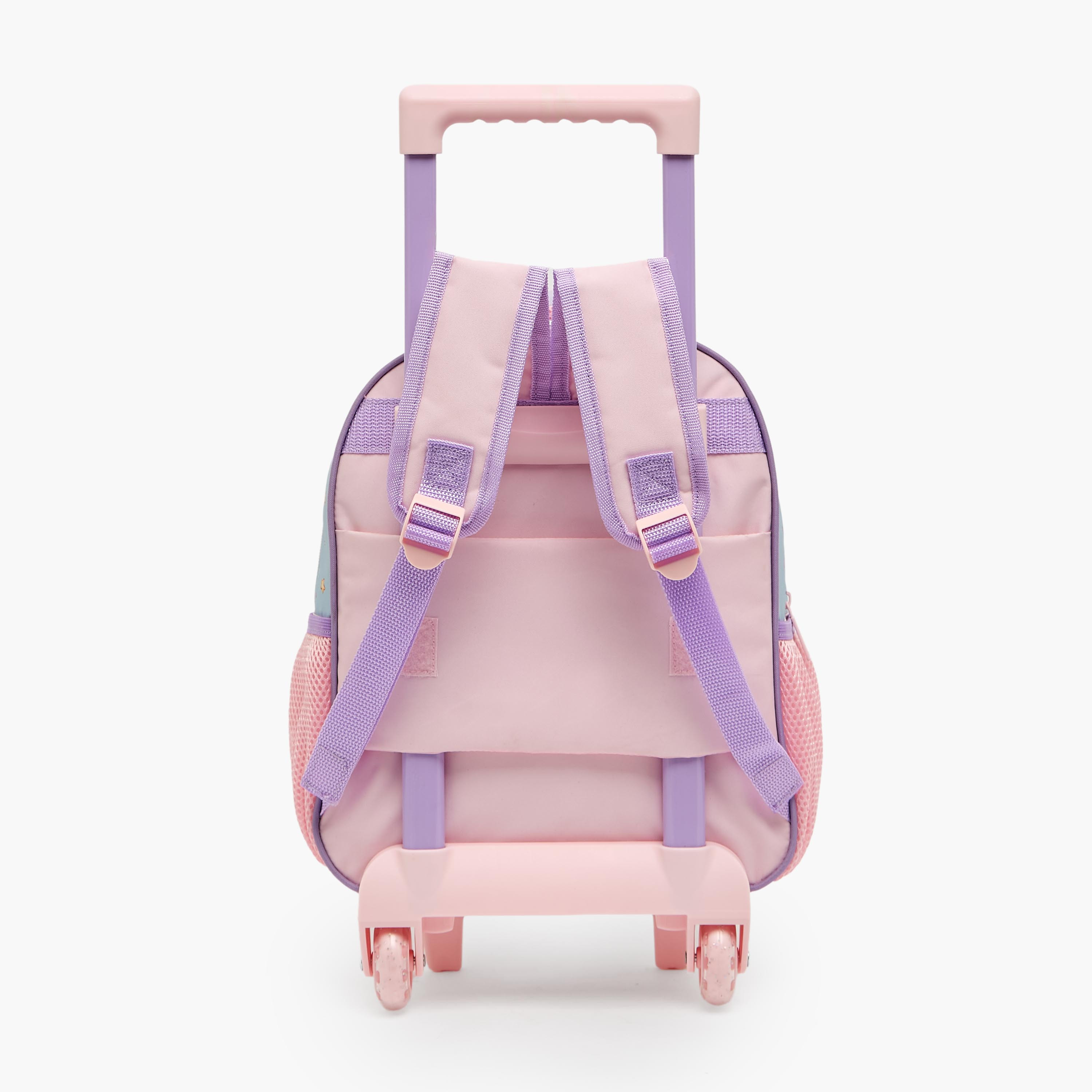 MustTeam Fairy Print 3-Piece School Trolley Bag Set for Girls 2-5 Years with Lunch Bag - 12 inches-school-bagsandbackpacks-trolleybags-image-13