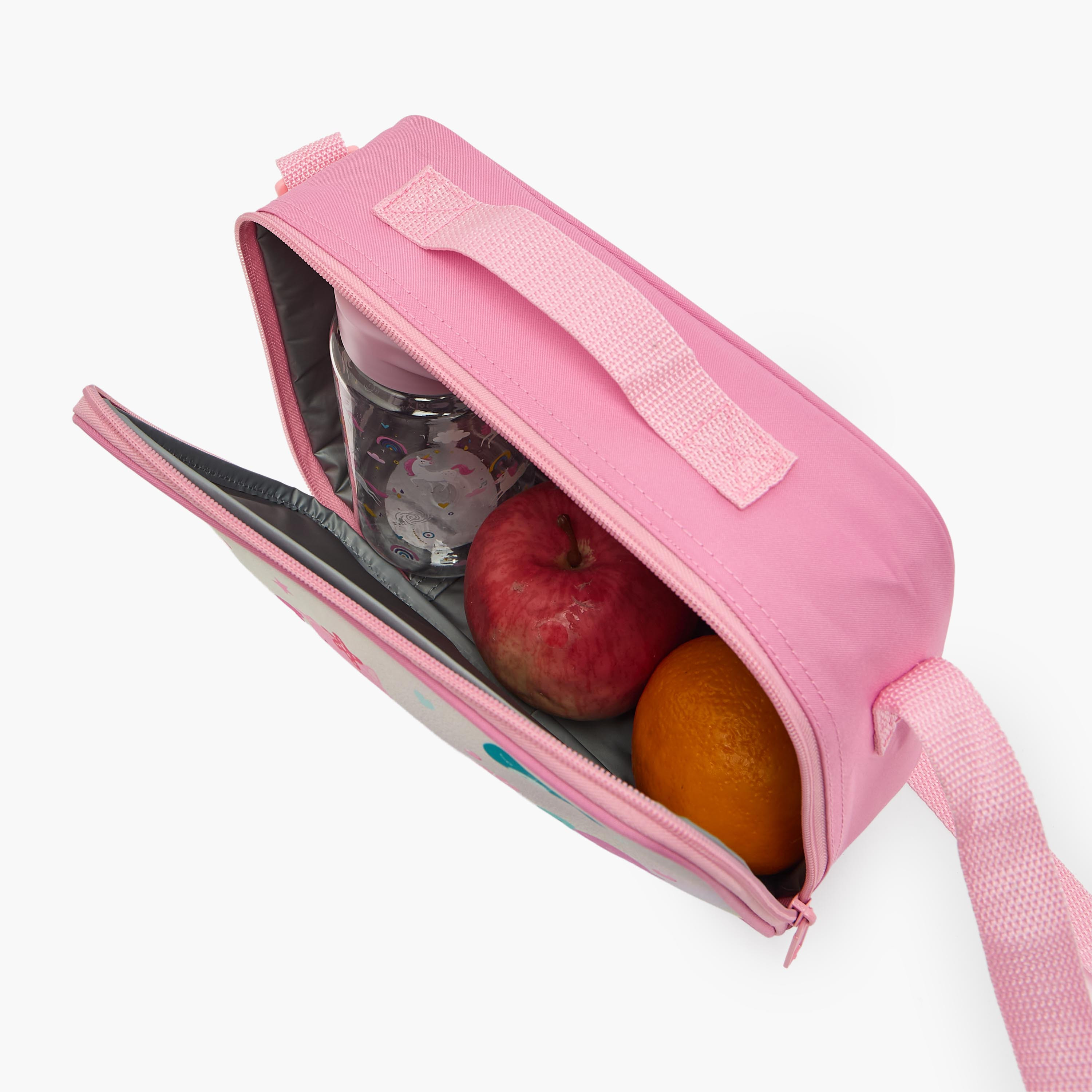 طقم شنطة ترولي مدرسية 3 قطع للبنات 2-5 سنوات مع شنطة غداء من مست تيم - 12 بوصة-school-bagsandbackpacks-trolleybags-image-15