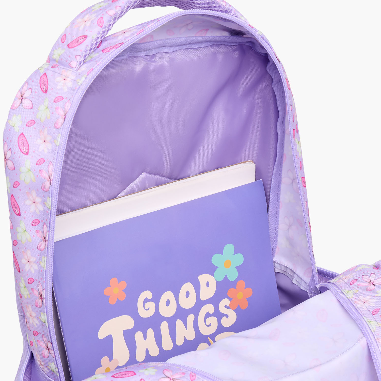 طقم شنطة ظهر 5 قطع للبنات 5-8 سنوات مع شنطة وصندوق غداء وطبعات من مست تيم - 16 بوصة-school-bagsandbackpacks-backpacks-image-7