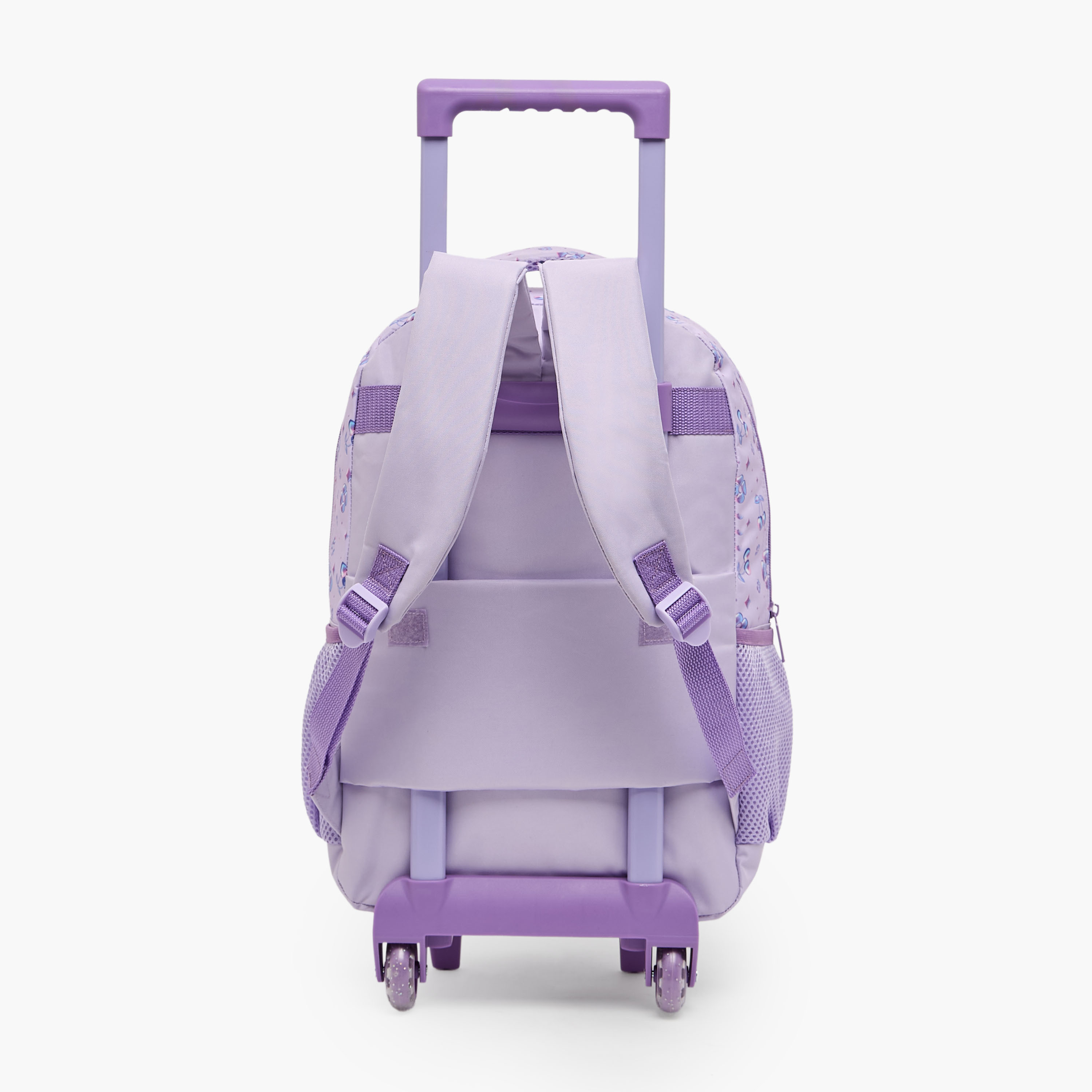 MustTeam Butterfly Print 5-Piece Trolley School Bag Set for Girls 5-8 Years with Lunch Box-16 inches-school-bagsandbackpacks-trolleybags-image-10