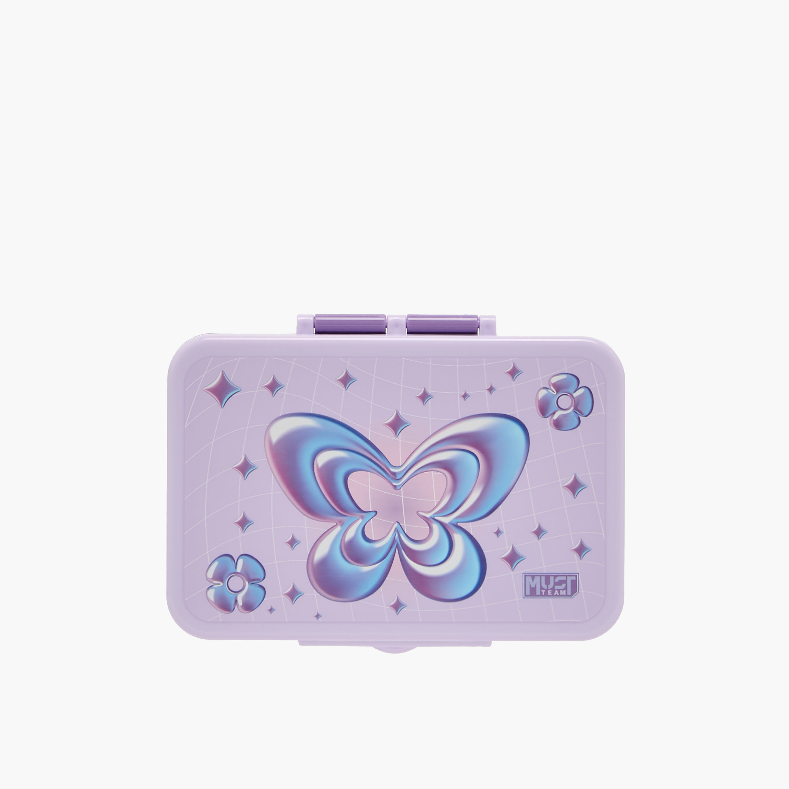 MustTeam Butterfly Print 5-Piece Trolley School Bag Set for Girls 5-8 Years with Lunch Box-16 inches-school-bagsandbackpacks-trolleybags-image-13