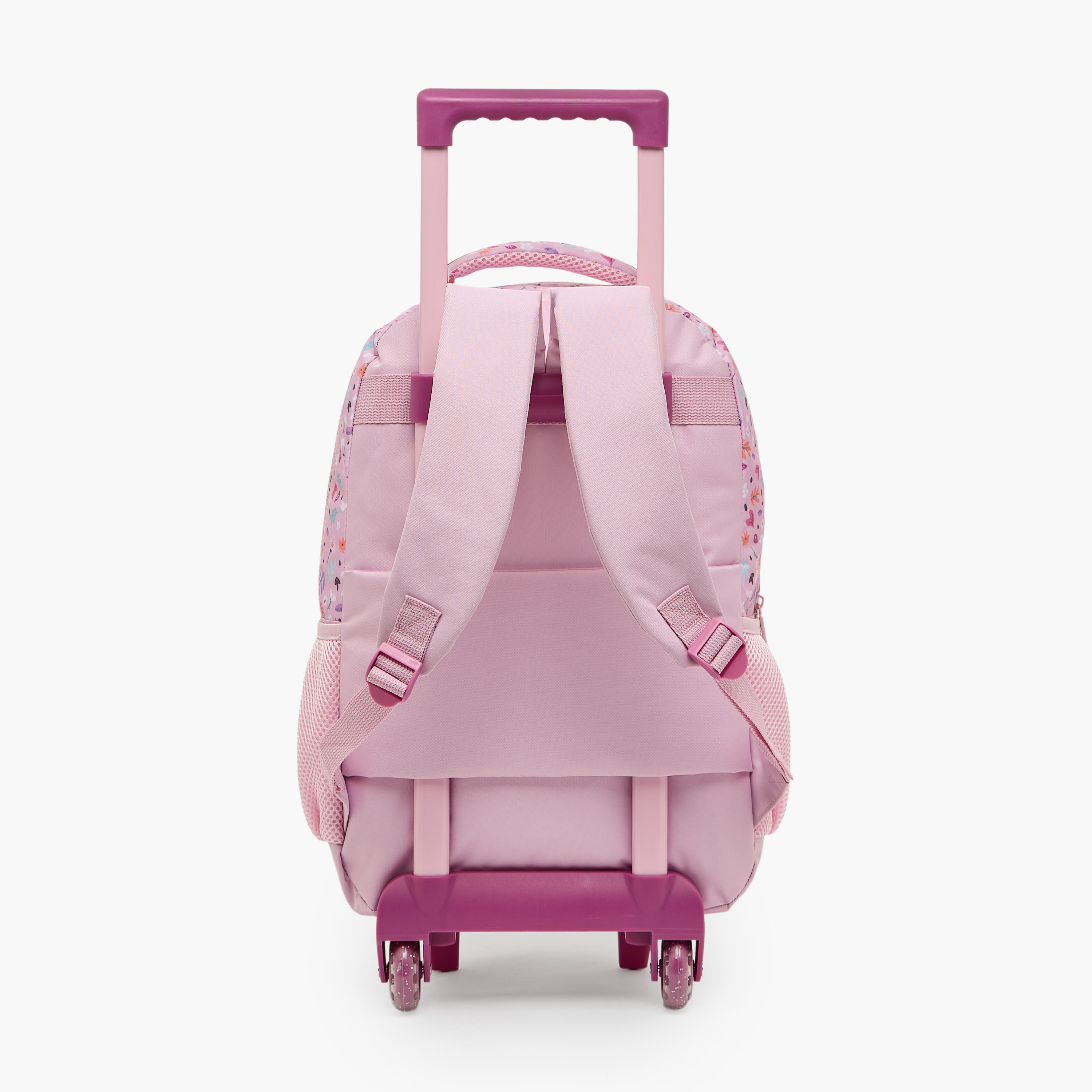 MustTeam Butterfly 5-Piece Trolley School Bag Set for Girls 5-8 Years with Lunch Box - 16 inches-school-bagsandbackpacks-trolleybags-image-11