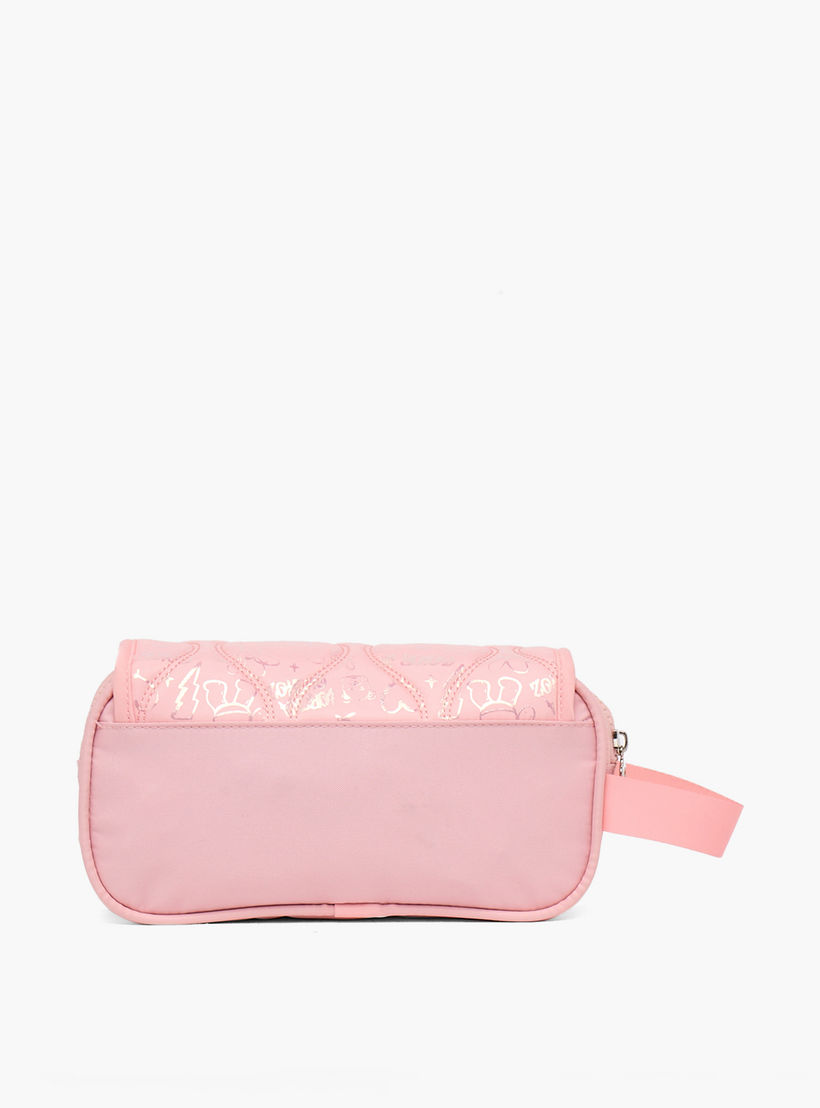 مقلمة مبطنة بقسمين من ميسي-school-stationery-pencilcases-image-5