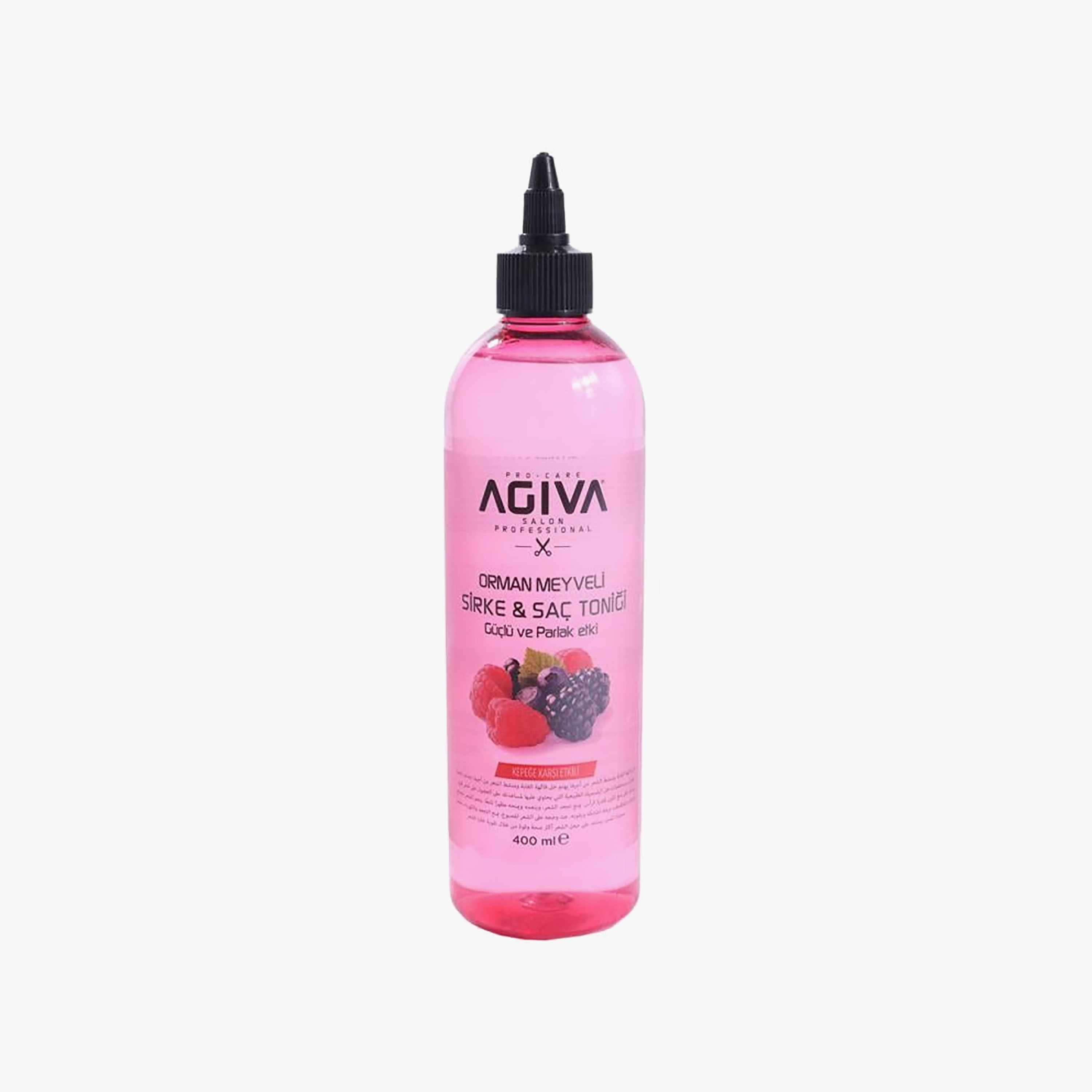 محلول خل معالج لمقاومة قشرة الرأس بخلاصة التوت المشكل من أجيفا - 400 مل-beautyandpersonalcare-hair-haircare-shampoos-image-1