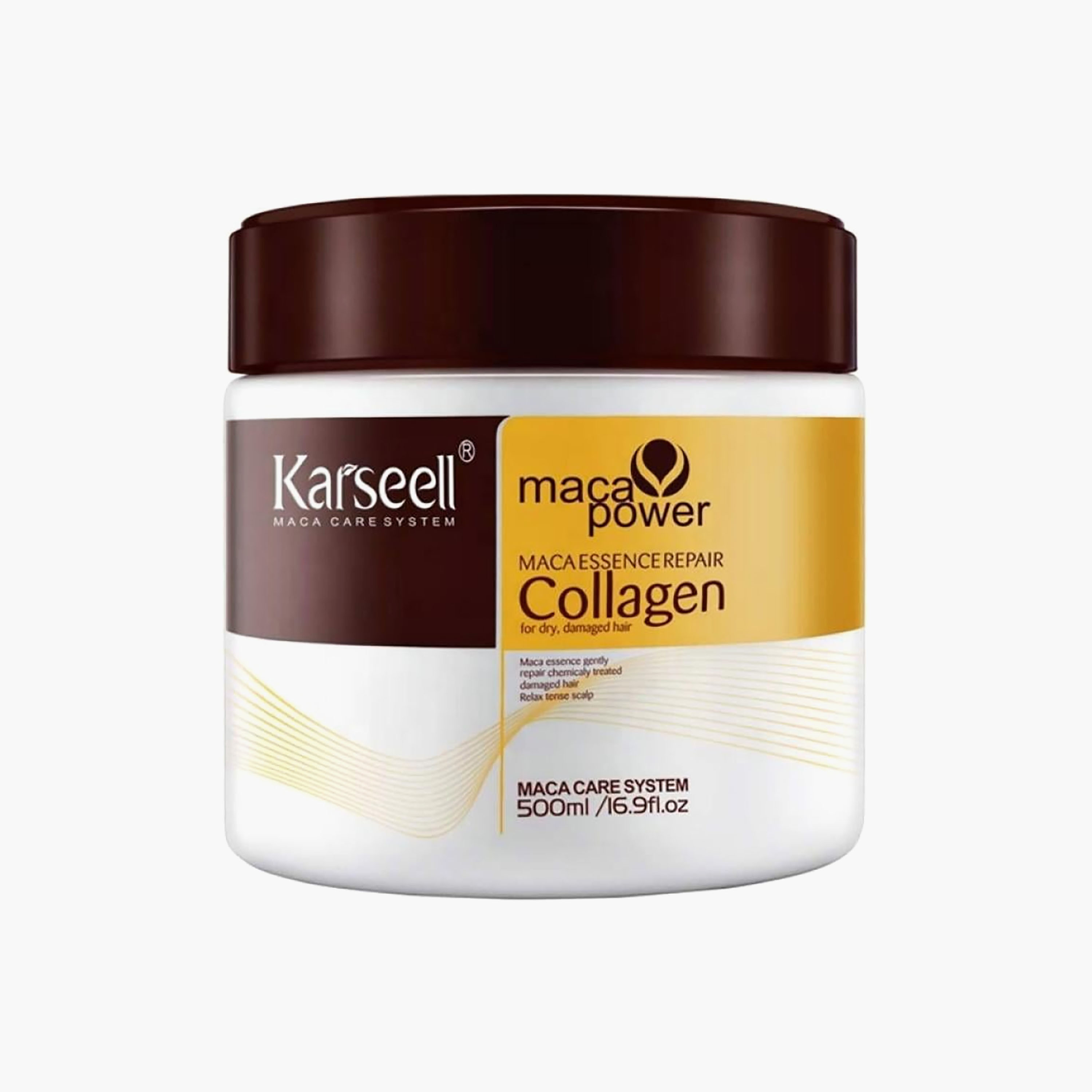 Carsil Dry & Frizzy Hair Mask With Collagen 500 Ml-beautyandpersonalcare-hair-haircare-hairmasksandcreams-image-1