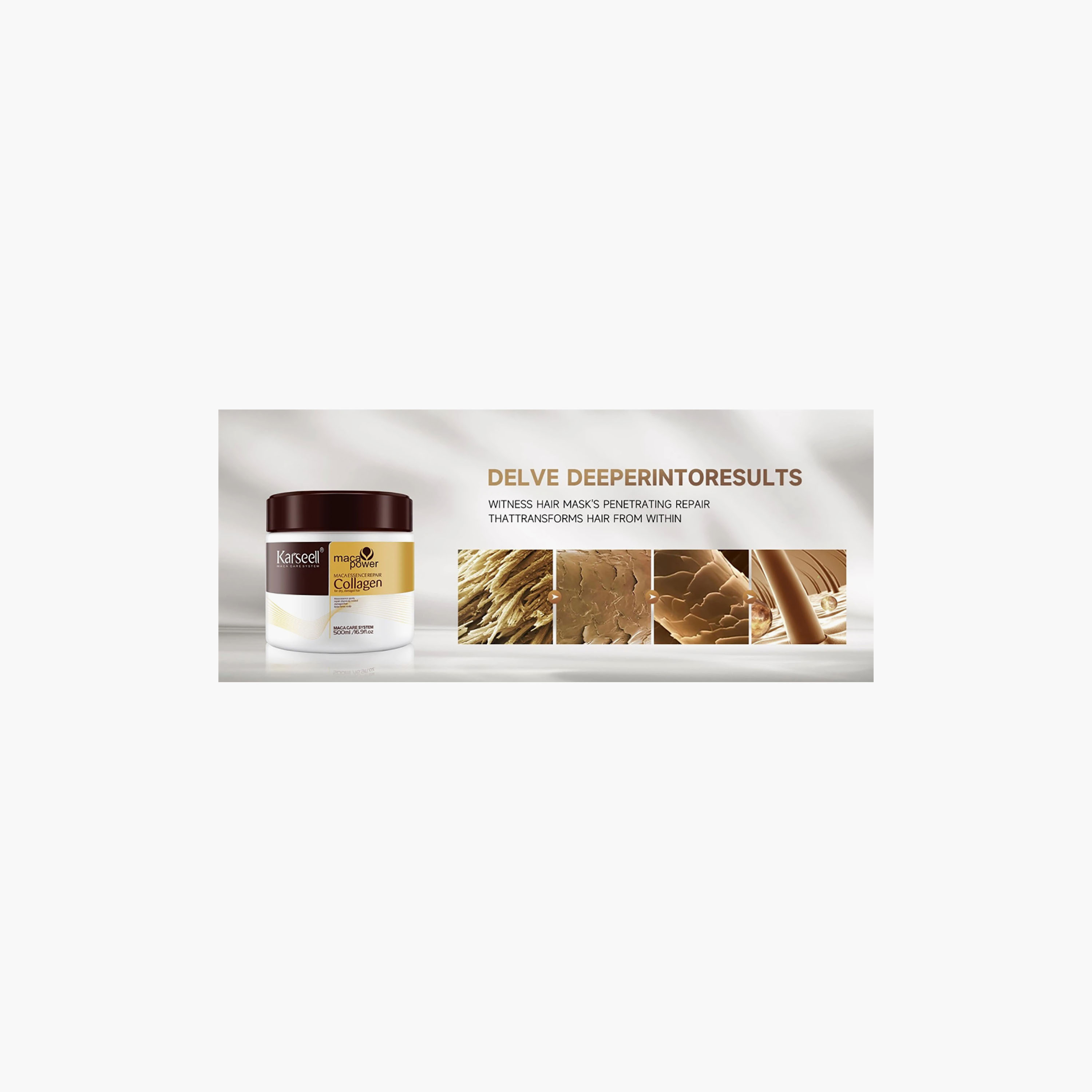 قناع (ماسك) بالكولاجين لعلاج الشعر الجاف والمتطاير من كارسيل - 500 مل-beautyandpersonalcare-hair-haircare-hairmasksandcreams-image-3