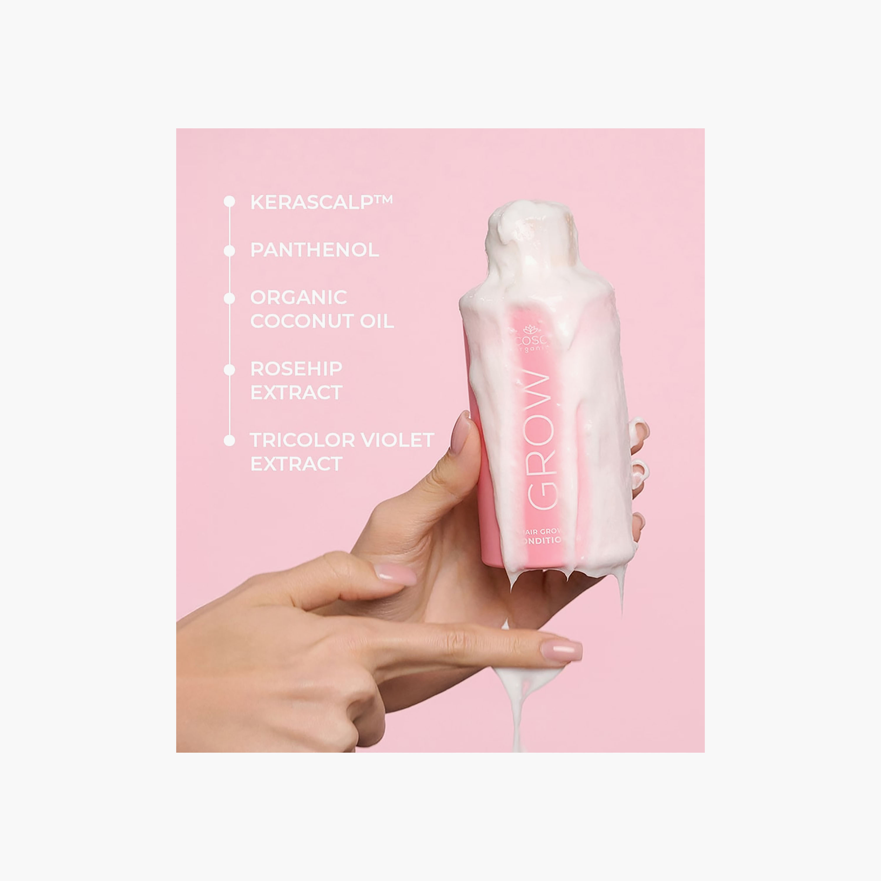 بلسم محفز لنمو وتقوية الشعر بتركيبة طبيعية من كوكوسوليس - 200 مل-beautyandpersonalcare-hair-haircare-conditioners-image-3