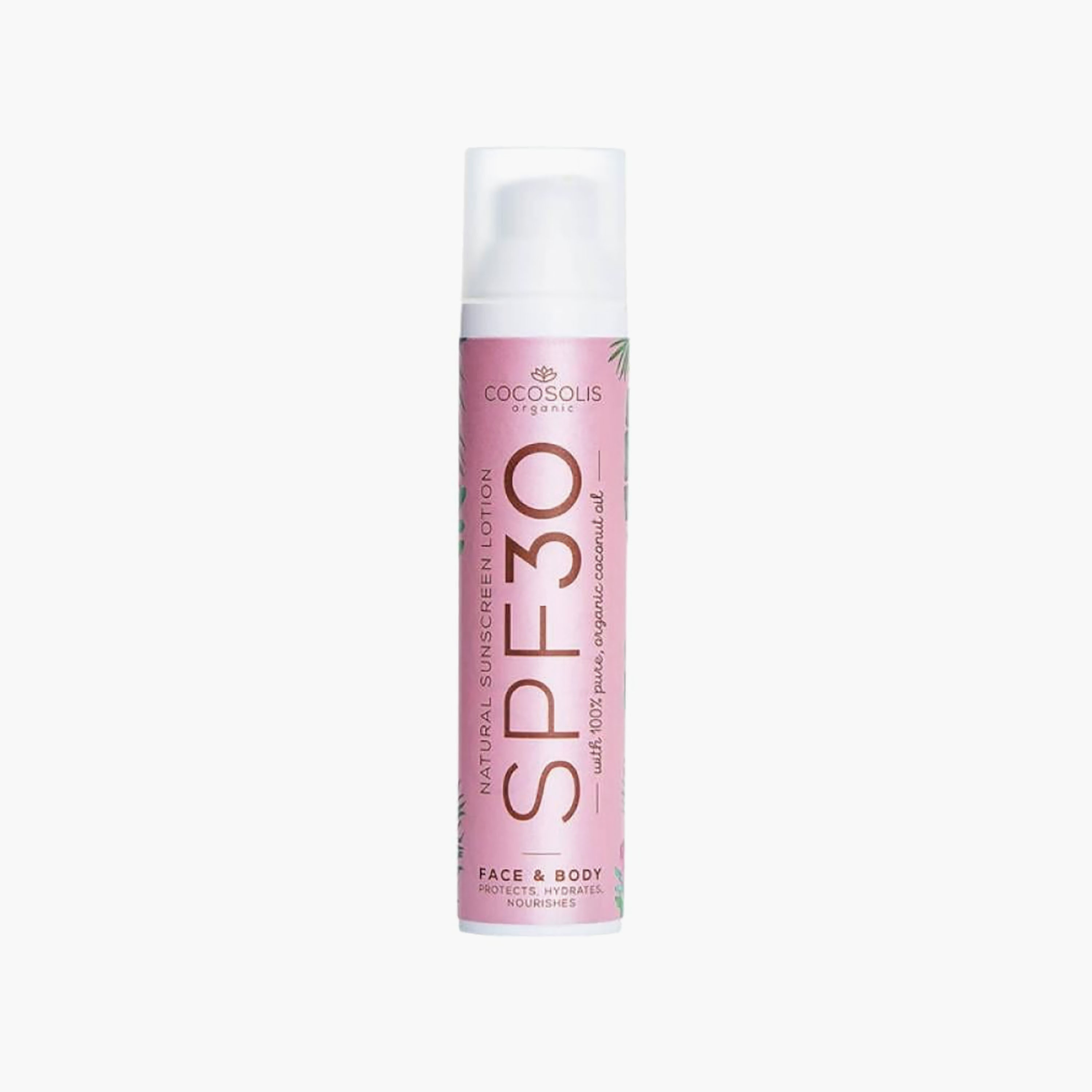 لوشن واقٍ من الشمس طبيعي مع عامل حماية Spf 30 من كوكوسوليس - 100 مل-beautyandpersonalcare-skin-suncare-bodysunscreen-image-1