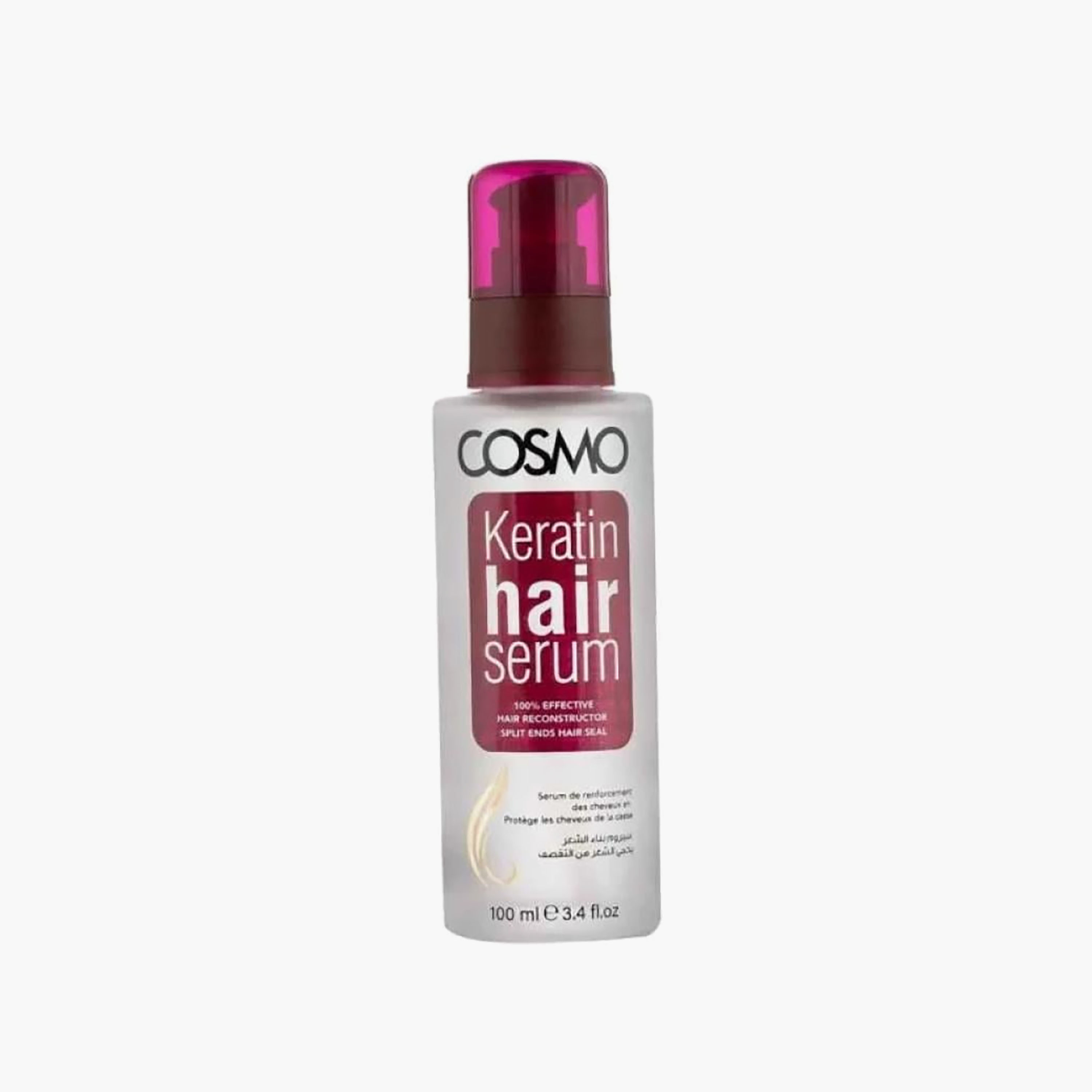 سيروم الكيراتين لتنعيم وترميم الشعر من كوزمو - 100 مل-beautyandpersonalcare-mens-haircare-image-1