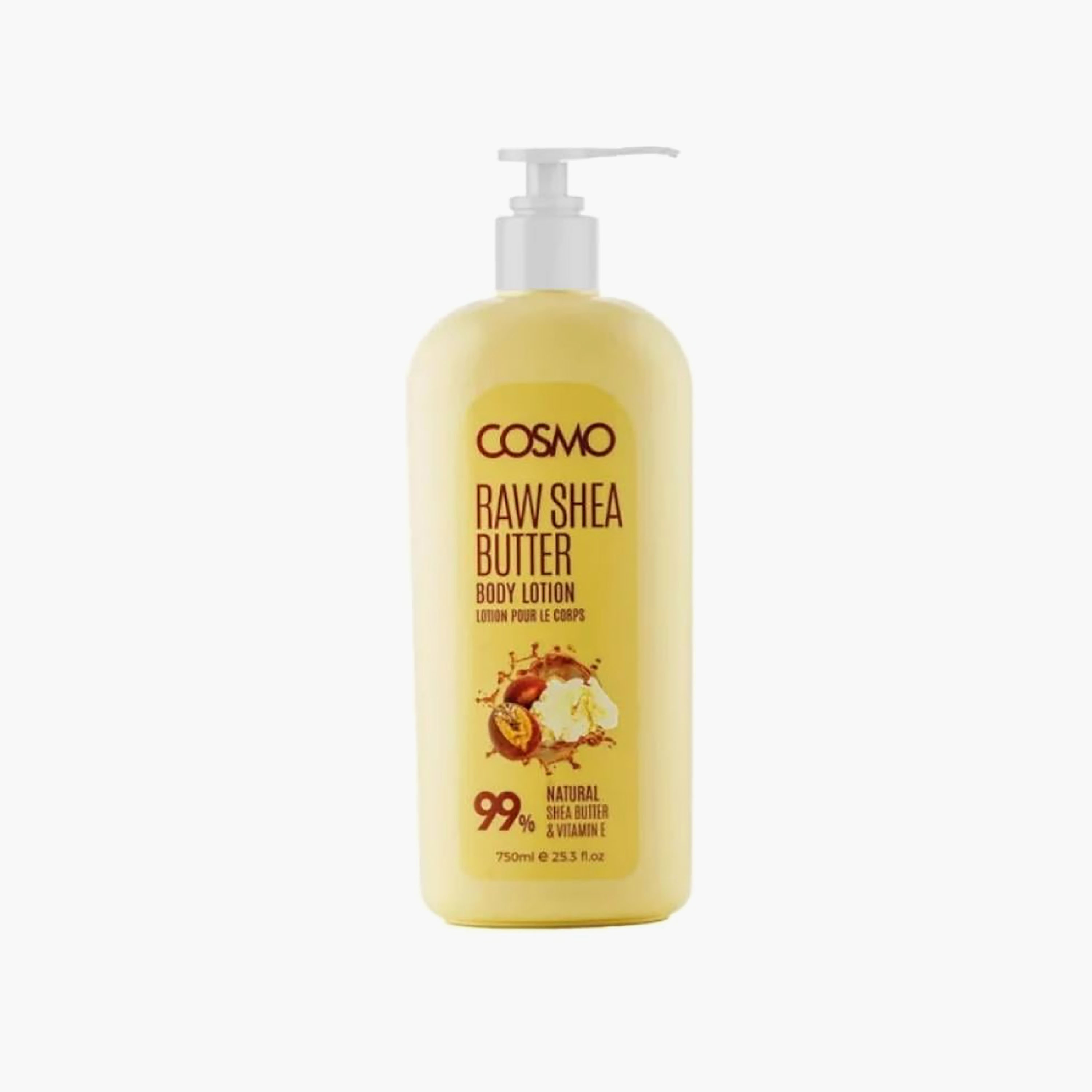Cosmo Raw Shea Butter & Vitamin E Body Lotion 750 ml-beautyandpersonalcare-skin-moisturisers-bodyandhandlotions-image-1