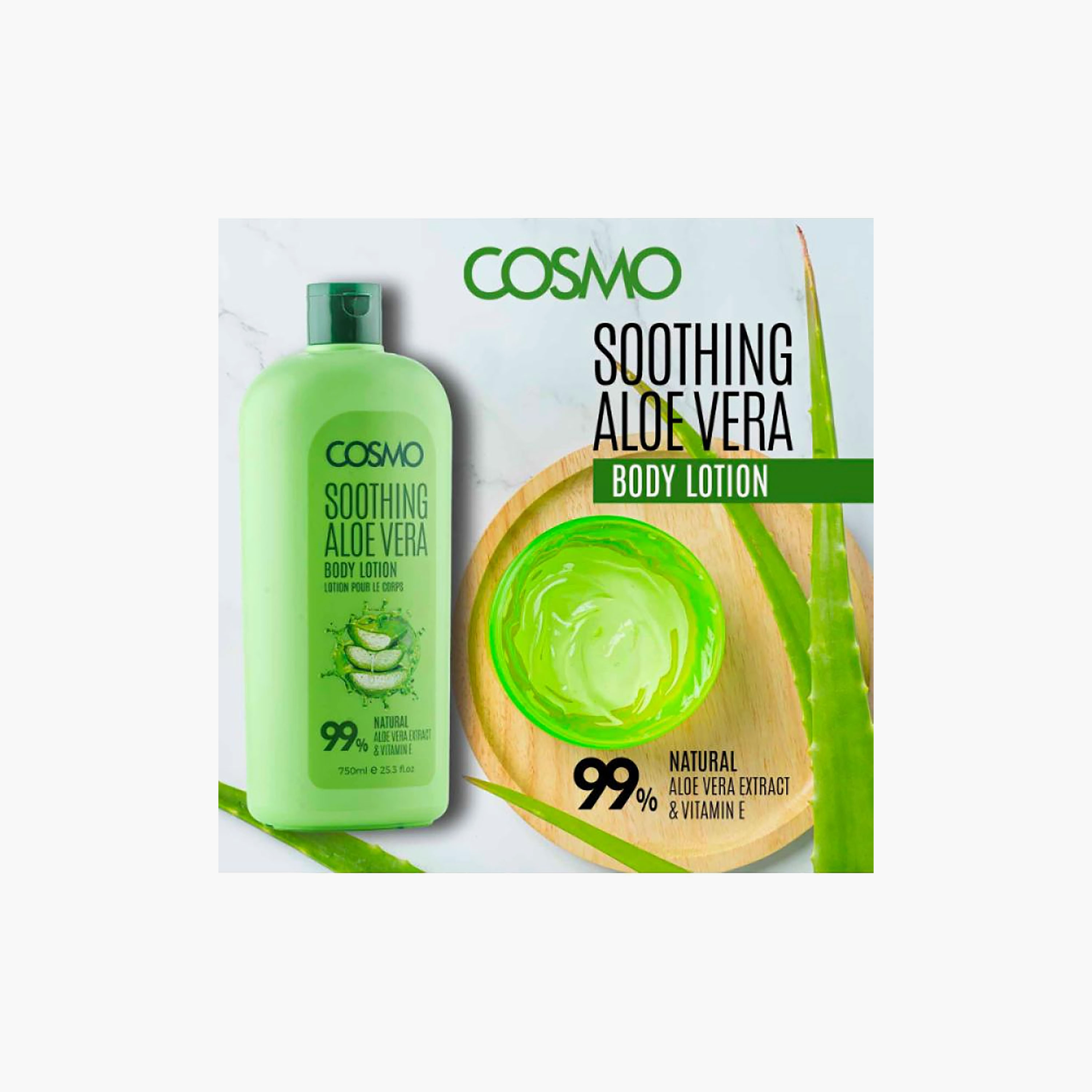 Cosmo Soothing Aloe Vera Body Lotion 99% Natural 750 ml-beautyandpersonalcare-skin-moisturisers-bodyandhandlotions-image-2