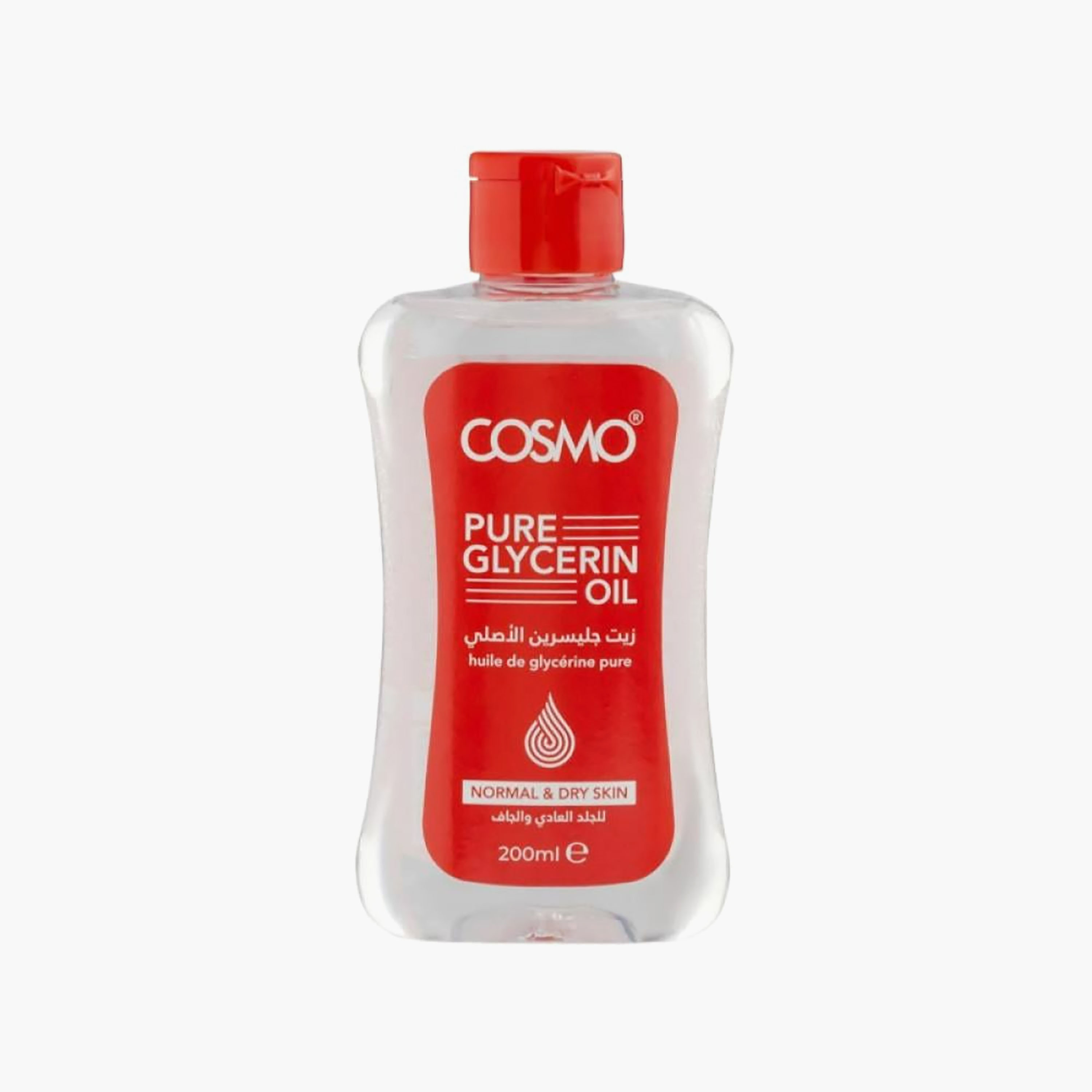 Cosmo Glycerin Oil Moisturizing with Glycerin 200 ml-beautyandpersonalcare-bathandbody-bodycare-oils-image-1