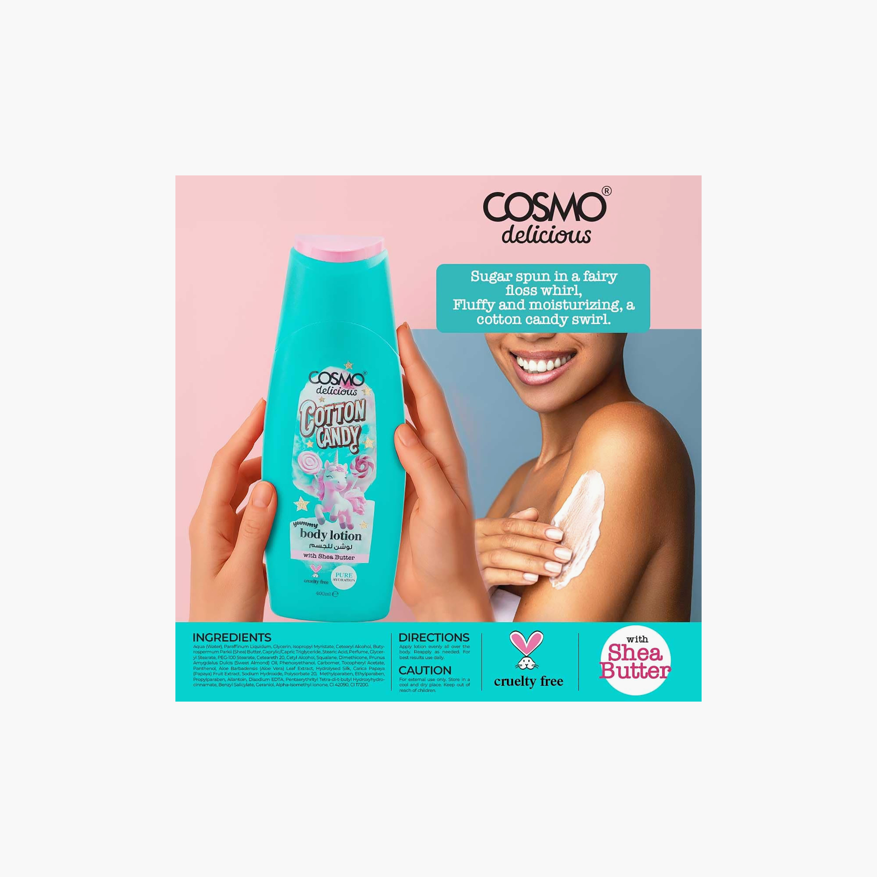 Cosmo Delicious Lotion for Body 400 ml-beautyandpersonalcare-skin-moisturisers-bodyandhandlotions-image-3