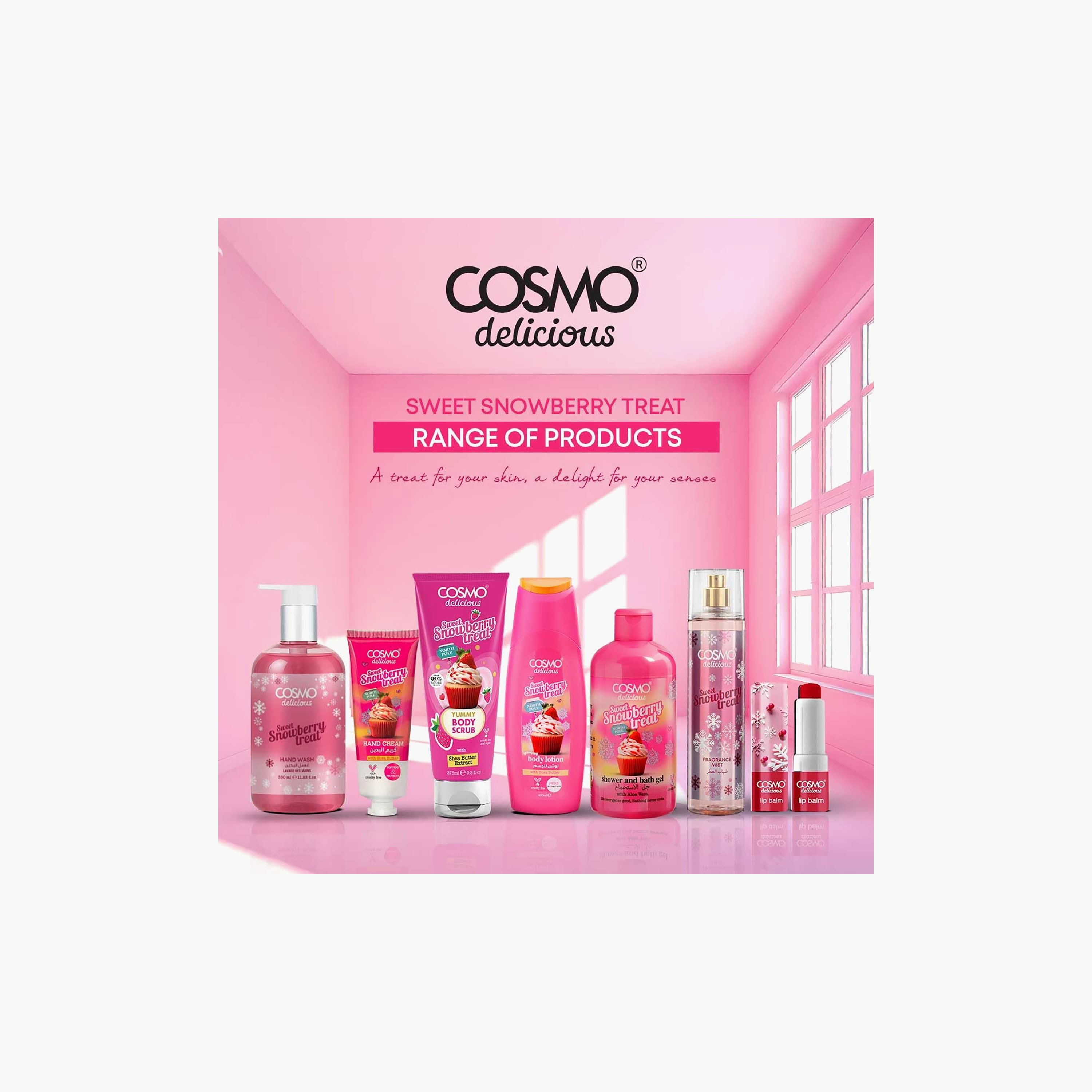 لوشن "ديليشس" المرطب والمعطر للجسم من كوزمو - 400 مل-beautyandpersonalcare-bathandbody-bodycare-bodylotions-image-2
