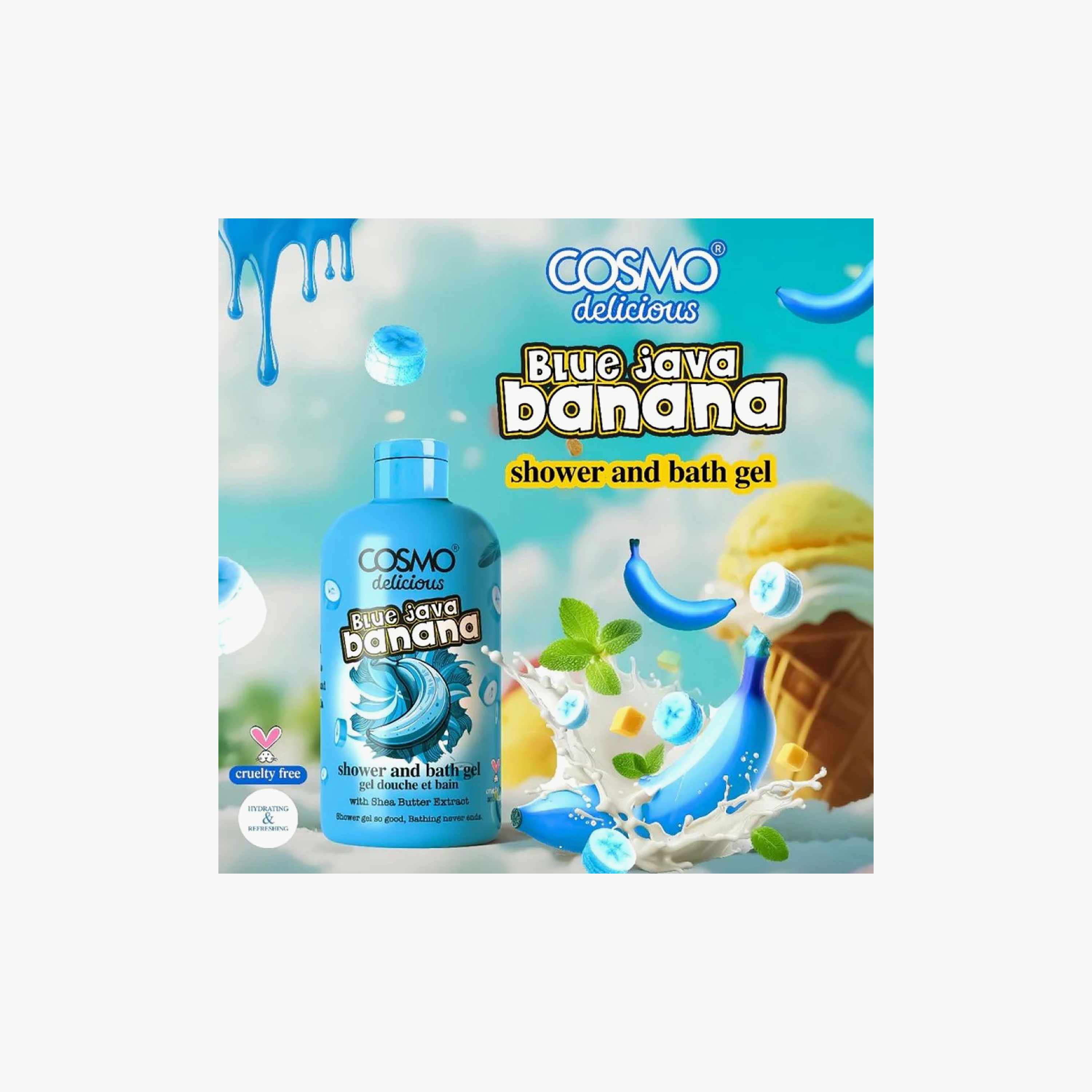 جل الاستحمام (شاور جل) "ديليشس" المنعش من كوزمو - 500 مل-beautyandpersonalcare-bathandbody-bathandshower-bodywash-image-4
