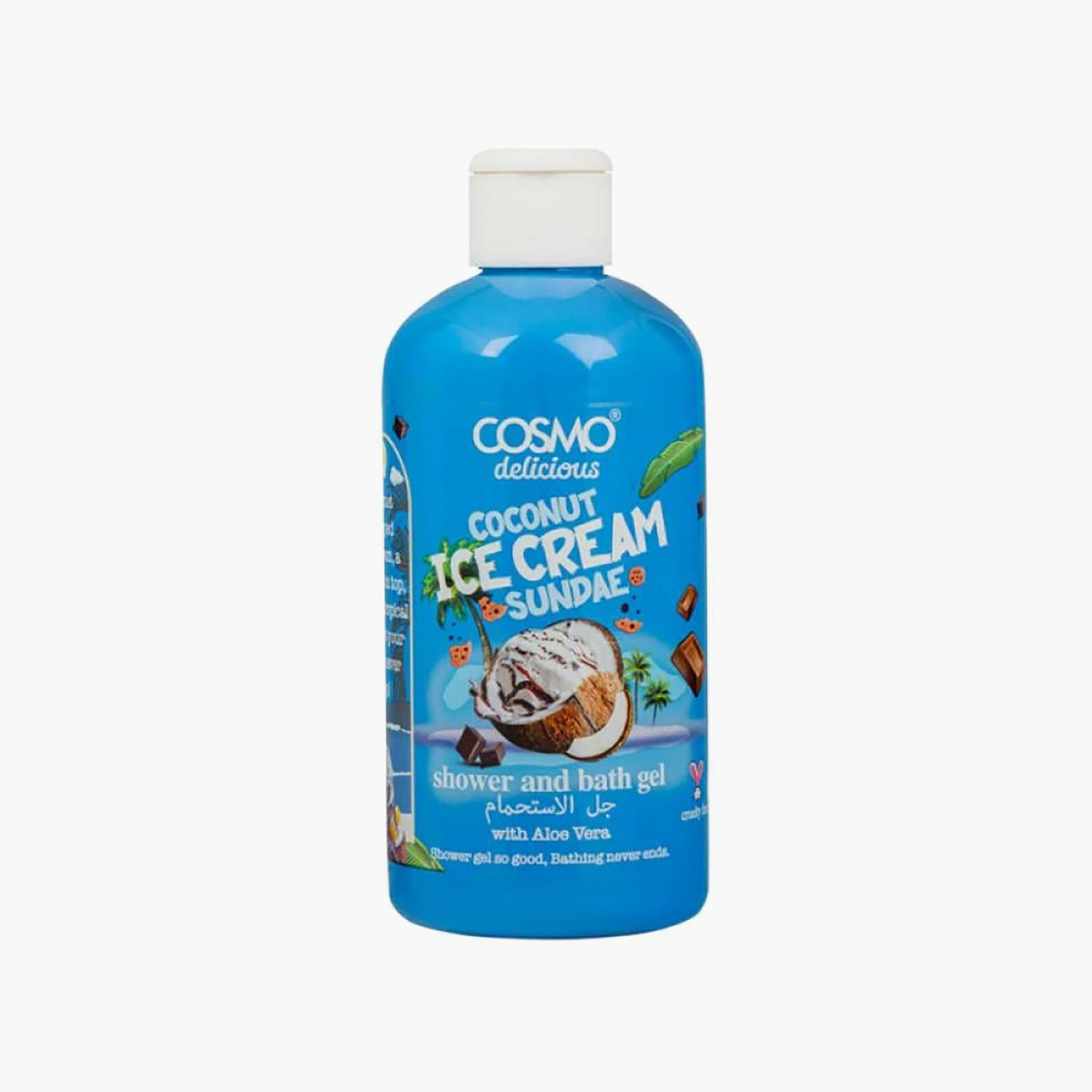 جل الاستحمام (شاور جل) "ديليشس" المنعش من كوزمو - 500 مل-beautyandpersonalcare-bathandbody-bathandshower-bodywash-image-1