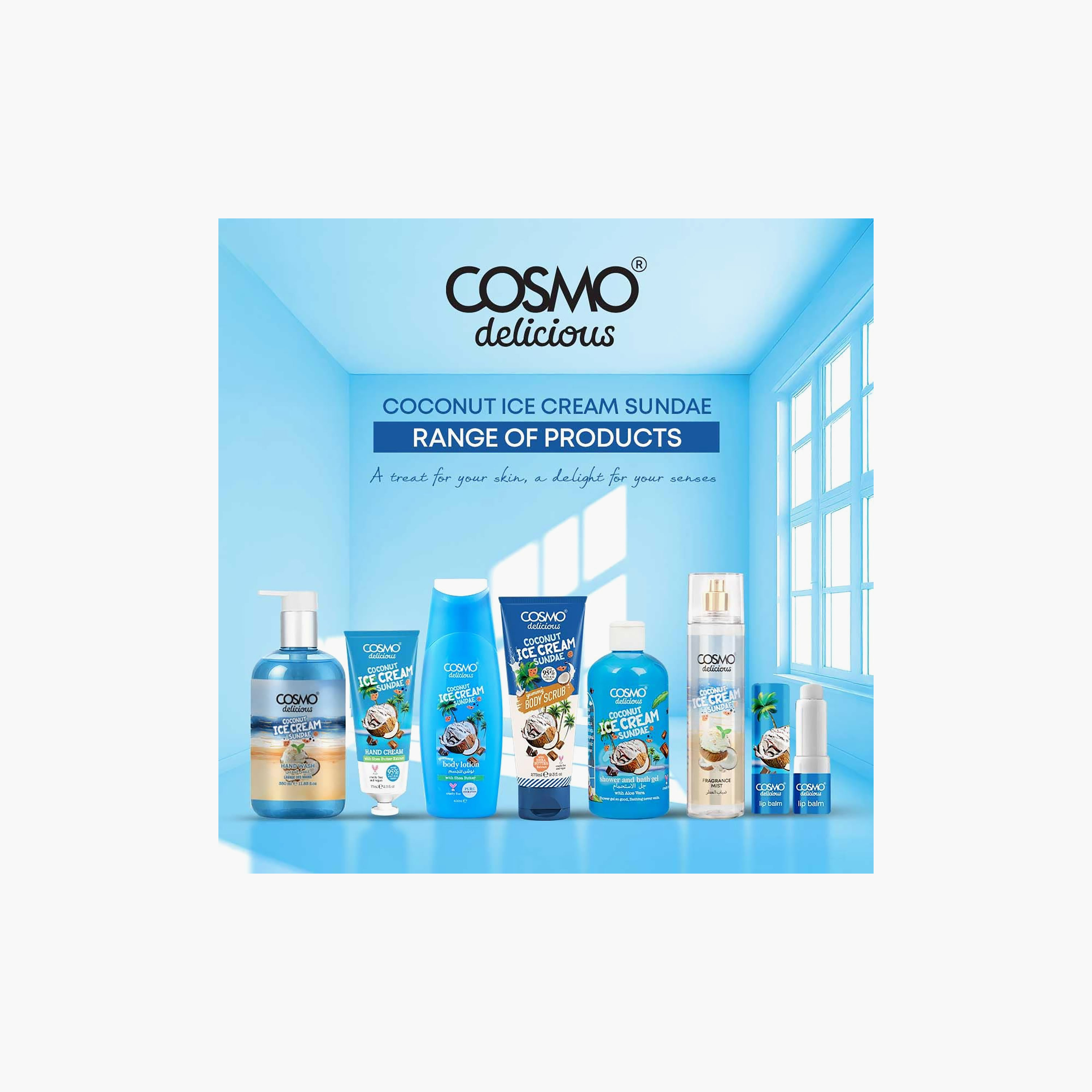 جل الاستحمام (شاور جل) "ديليشس" المنعش من كوزمو - 500 مل-beautyandpersonalcare-bathandbody-bathandshower-bodywash-image-3