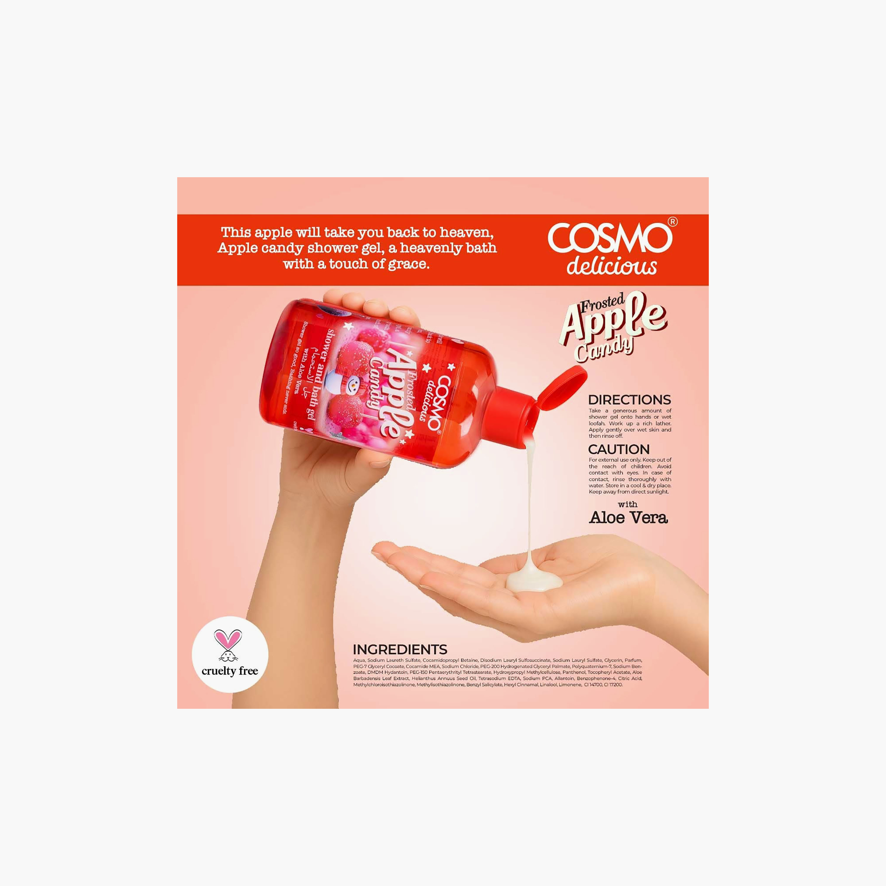 Cosmo Delicious Shower Gel 500 ml-beautyandpersonalcare-bathandbody-bathandshower-bodywash-image-2