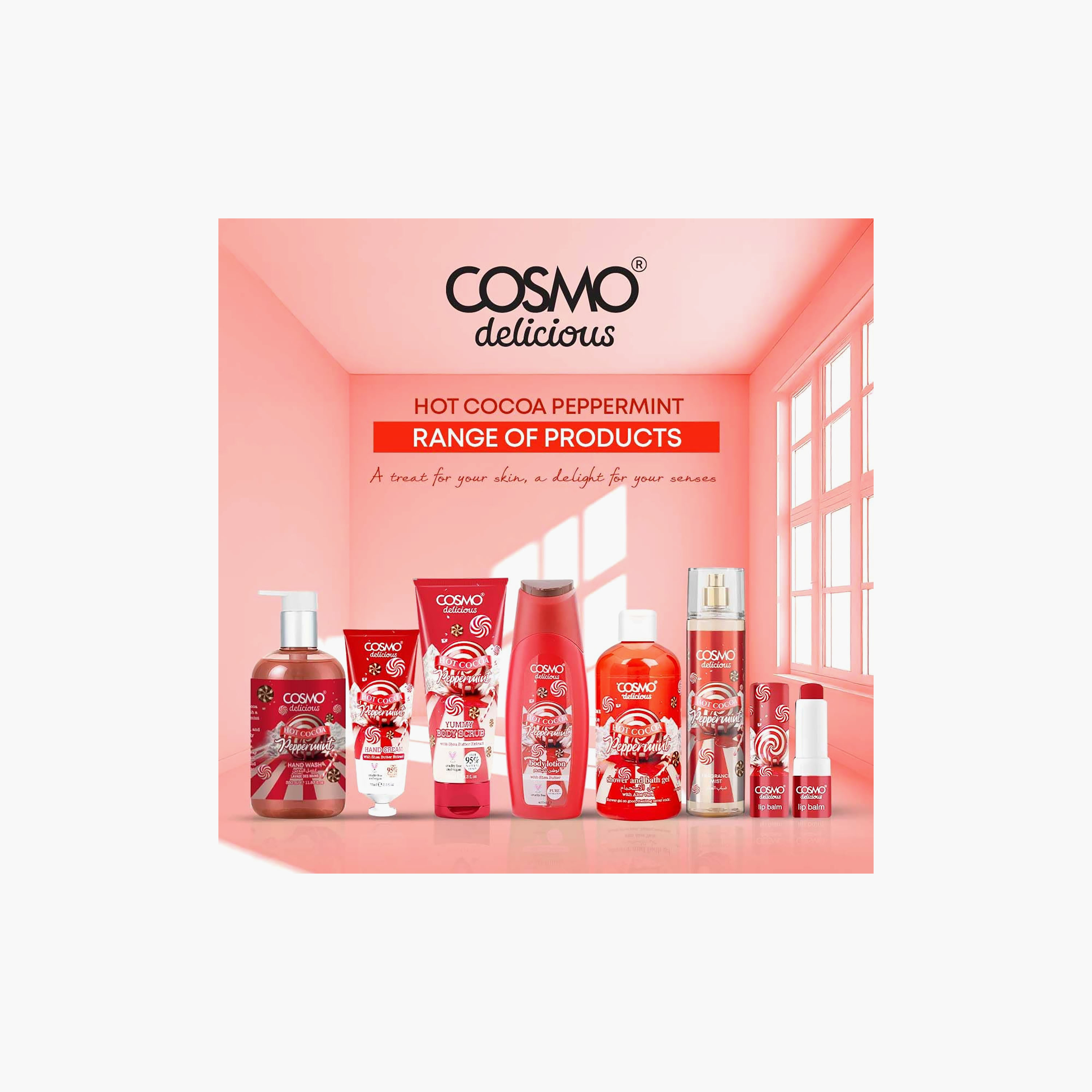 جل الاستحمام (شاور جل) "ديليشس" المنعش من كوزمو - 500 مل-beautyandpersonalcare-bathandbody-bathandshower-bodywash-image-3
