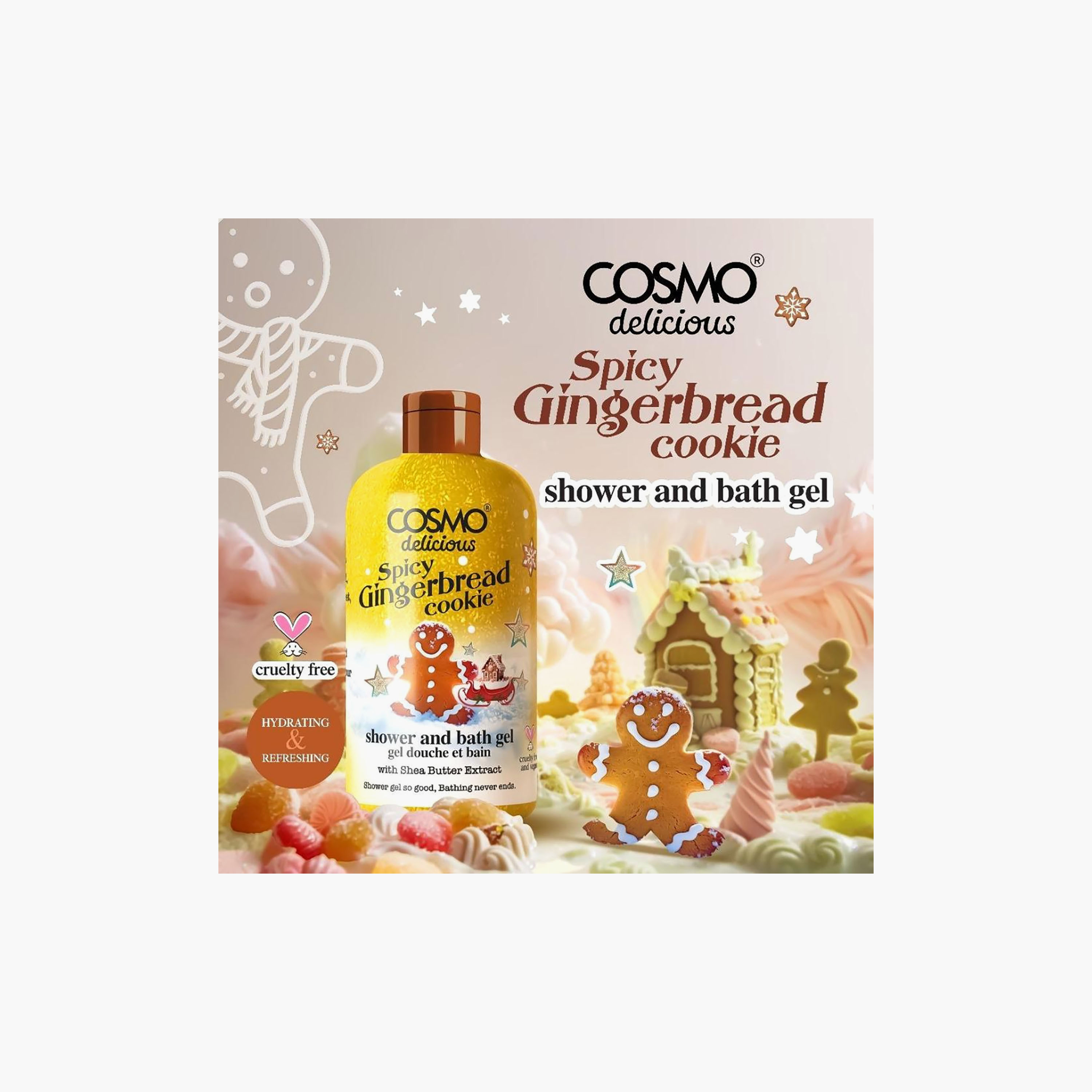 Cosmo Delicious Bath Gel 500 ml-beautyandpersonalcare-bathandbody-bathandshower-bodywash-image-4