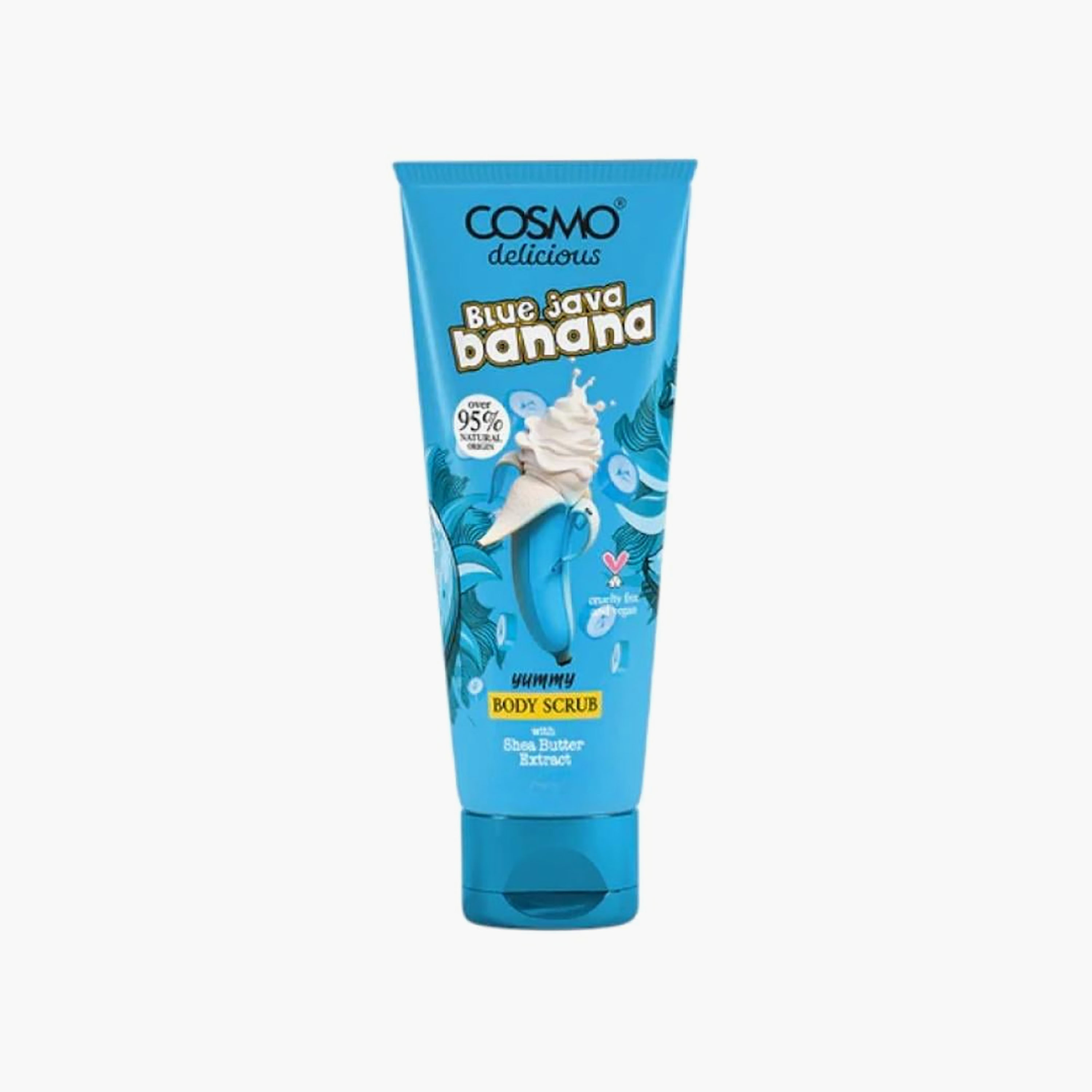 مقشر الوجه والجسم بزبدة الشيا من كوزمو - 275 مل-beautyandpersonalcare-skin-cleansers-scrubsandexfoliators-image-1