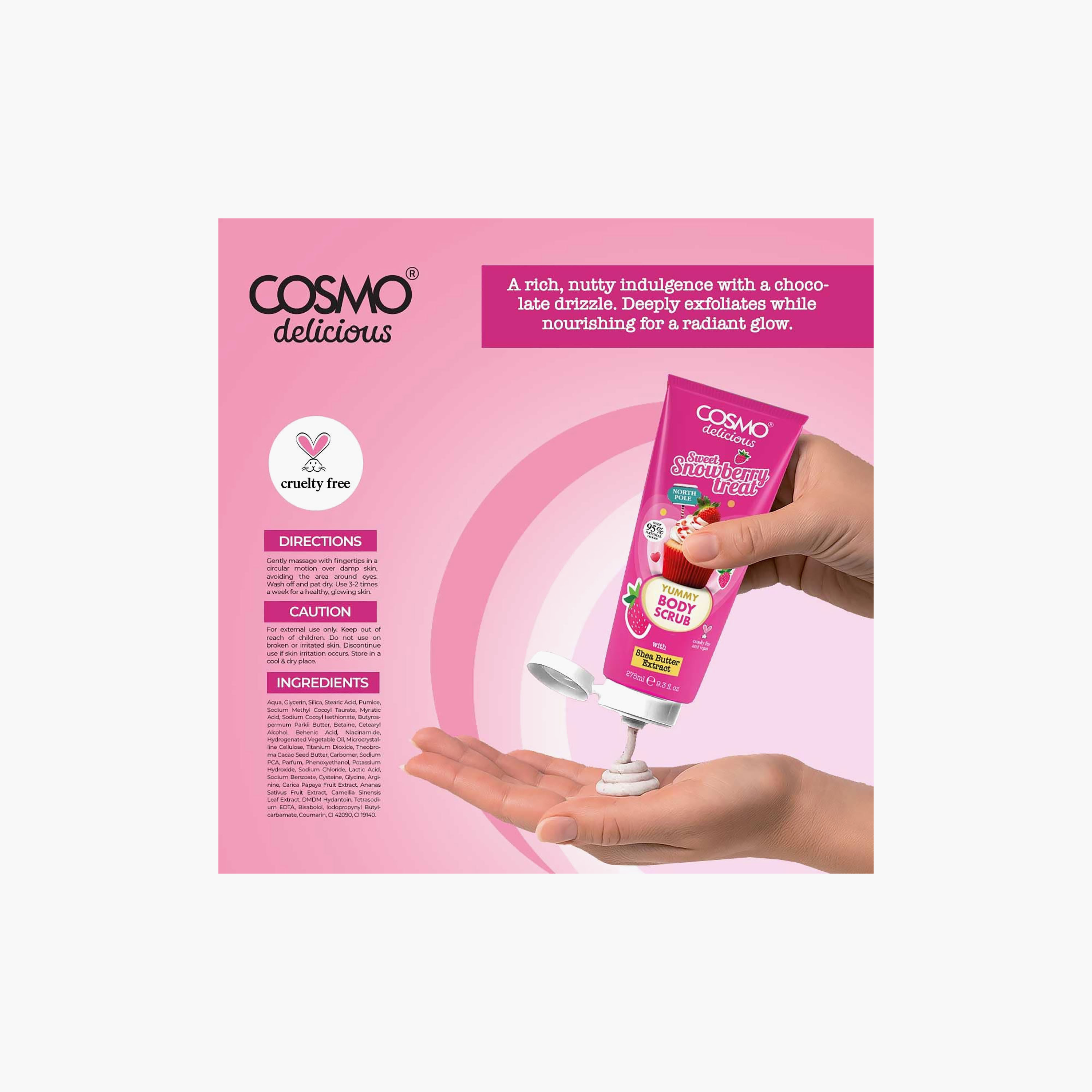 Cosmo Face & Body Scrub Exfoliating Alcohol Free 275 ml-beautyandpersonalcare-skin-cleansers-scrubsandexfoliators-image-2