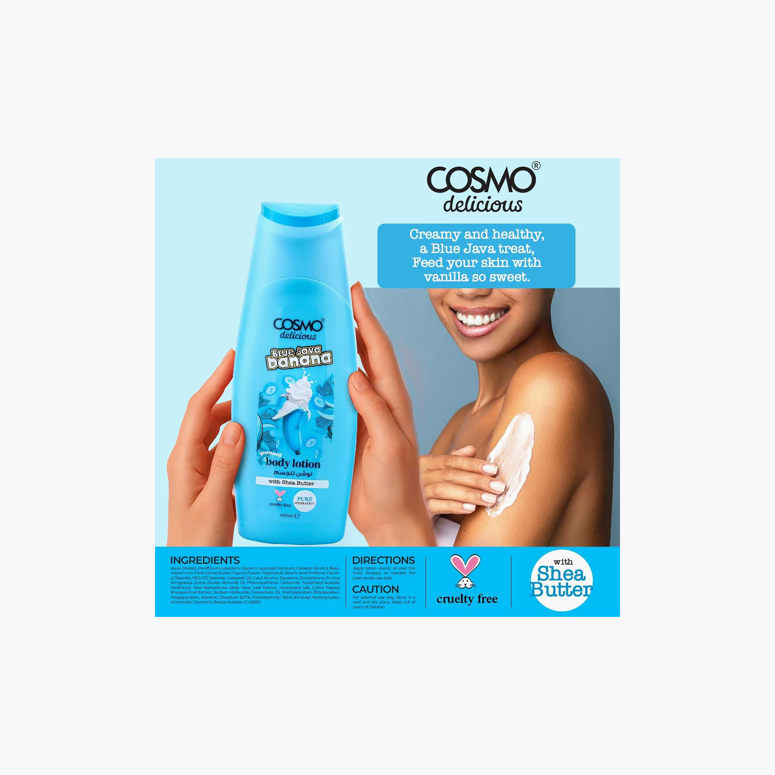 لوشن الجسم المعطر "ديليشس" من كوزمو - 400 مل-beautyandpersonalcare-skin-moisturisers-bodyandhandlotions-image-3