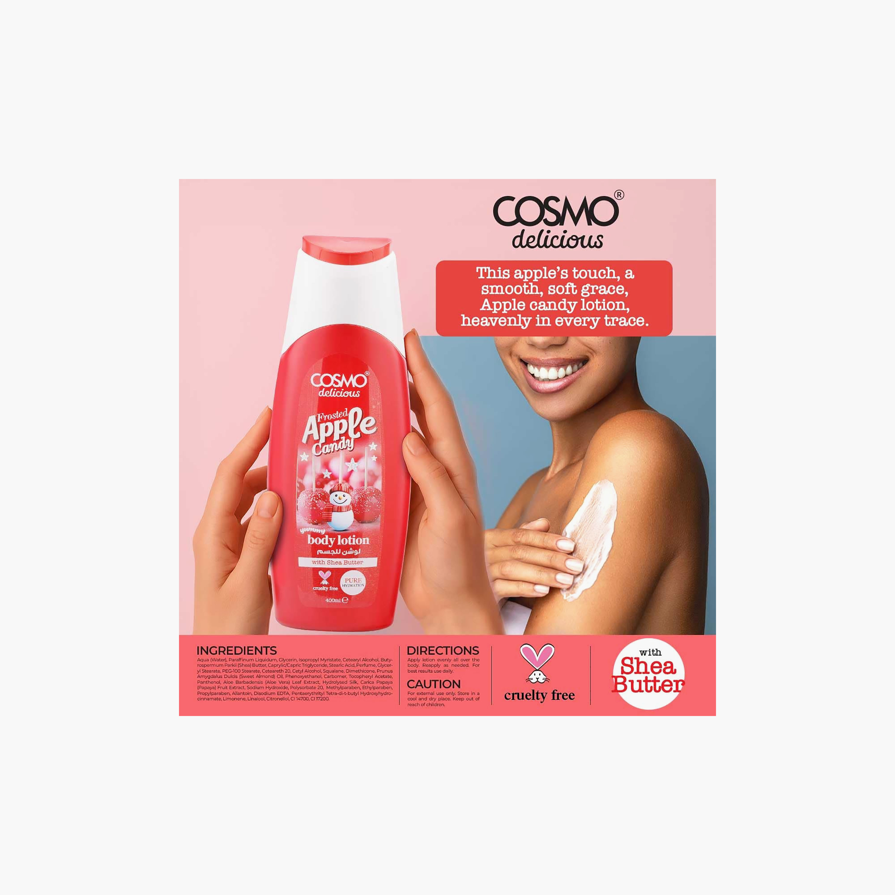 لوشن الجسم المعطر "ديليشس" من كوزمو - 400 مل-beautyandpersonalcare-skin-moisturisers-bodyandhandlotions-image-2