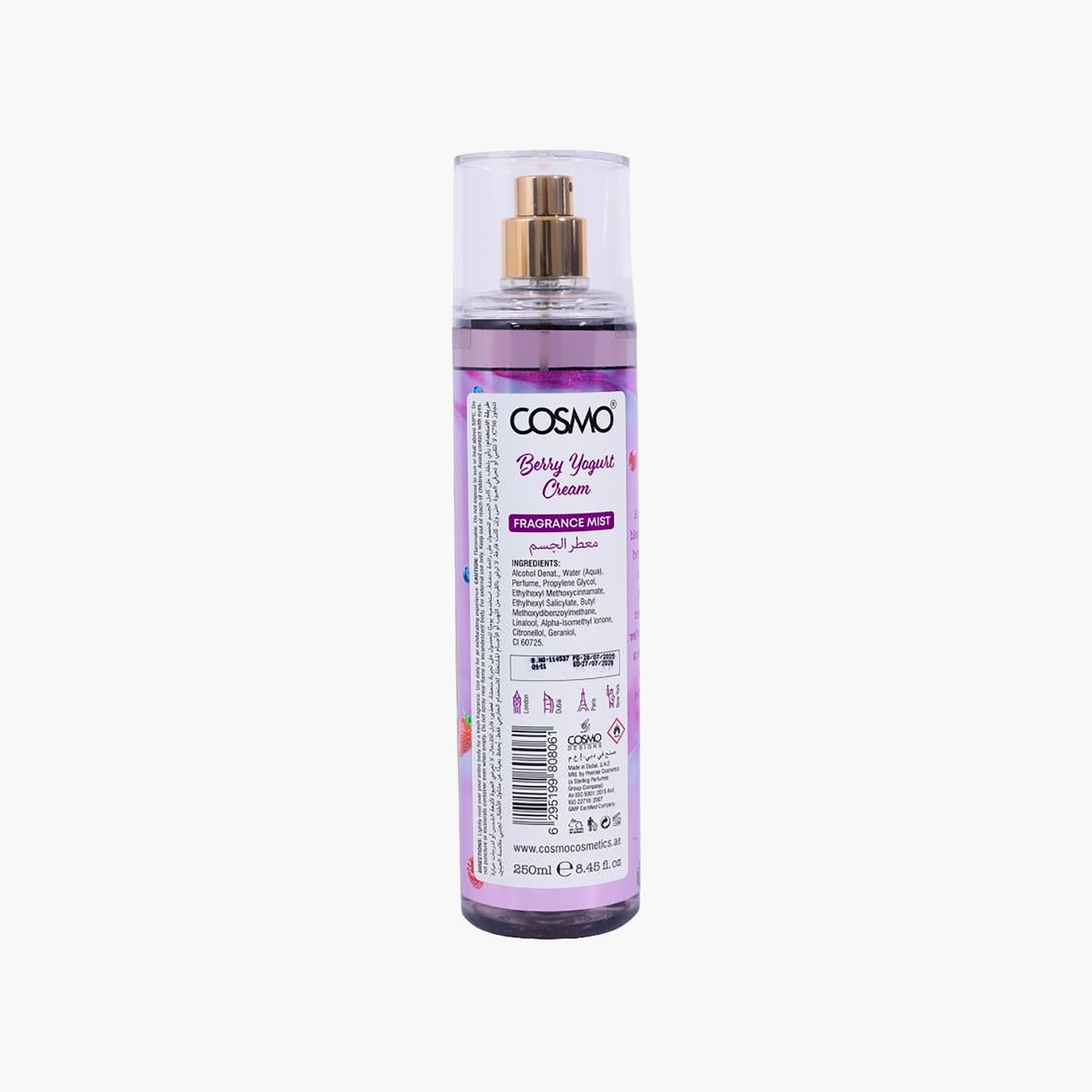 Cosmo Delicious Body Mist 250 ml-beautyandpersonalcare-fragrance-unisex-image-4