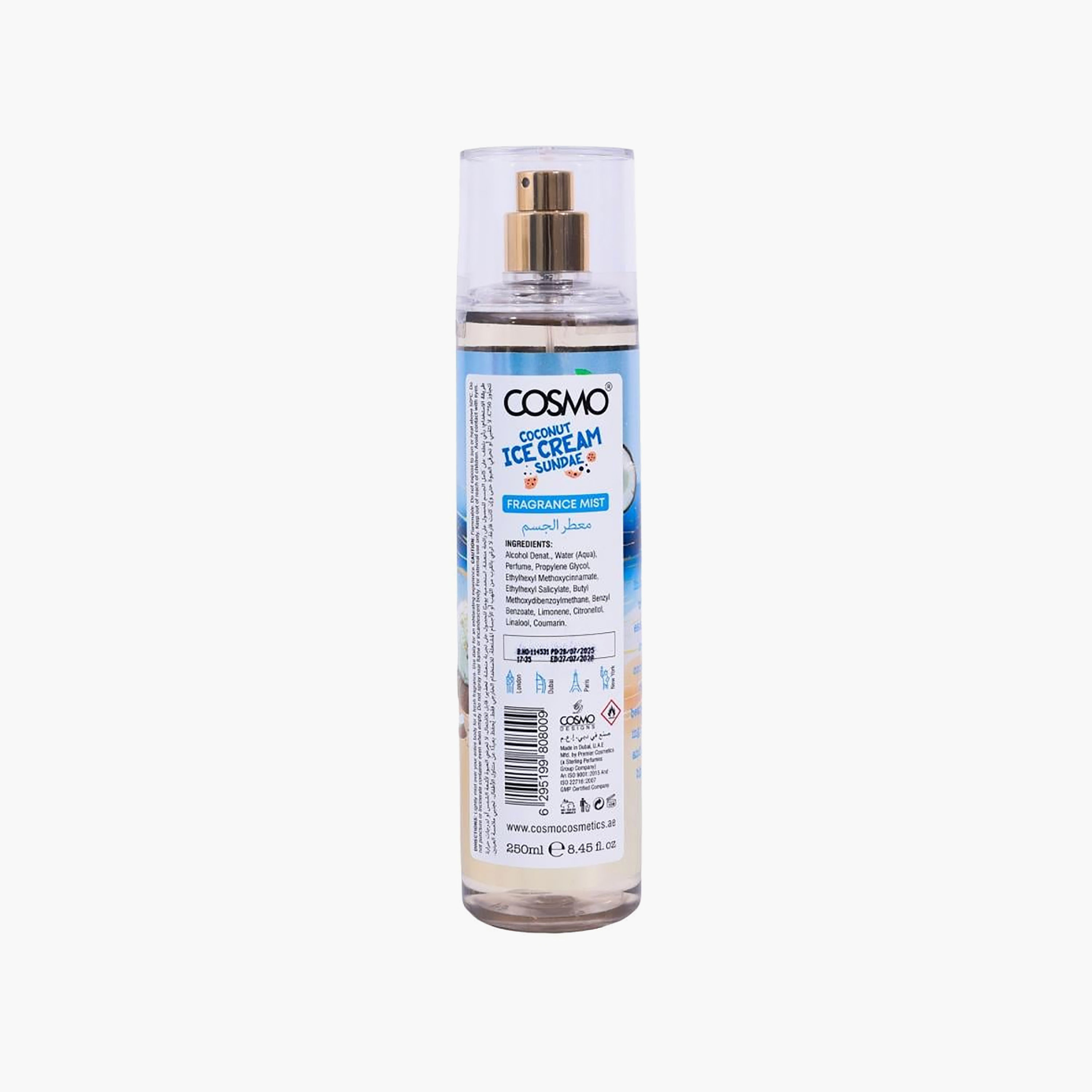 Cosmo Delicious Body Mist 250 ml-beautyandpersonalcare-fragrance-unisex-image-3