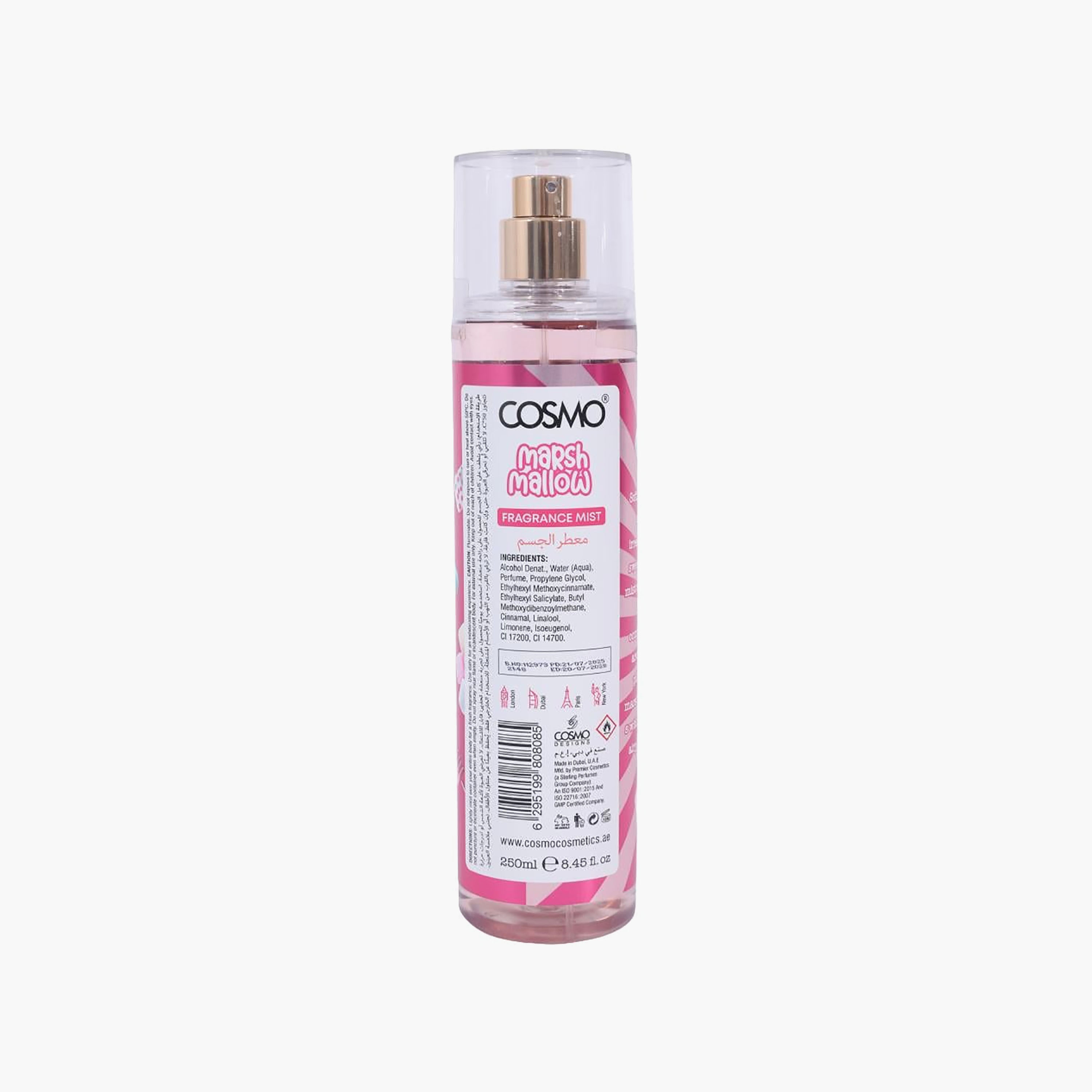 Cosmo Delicious Body Mist 250 ml-beautyandpersonalcare-fragrance-unisex-image-3