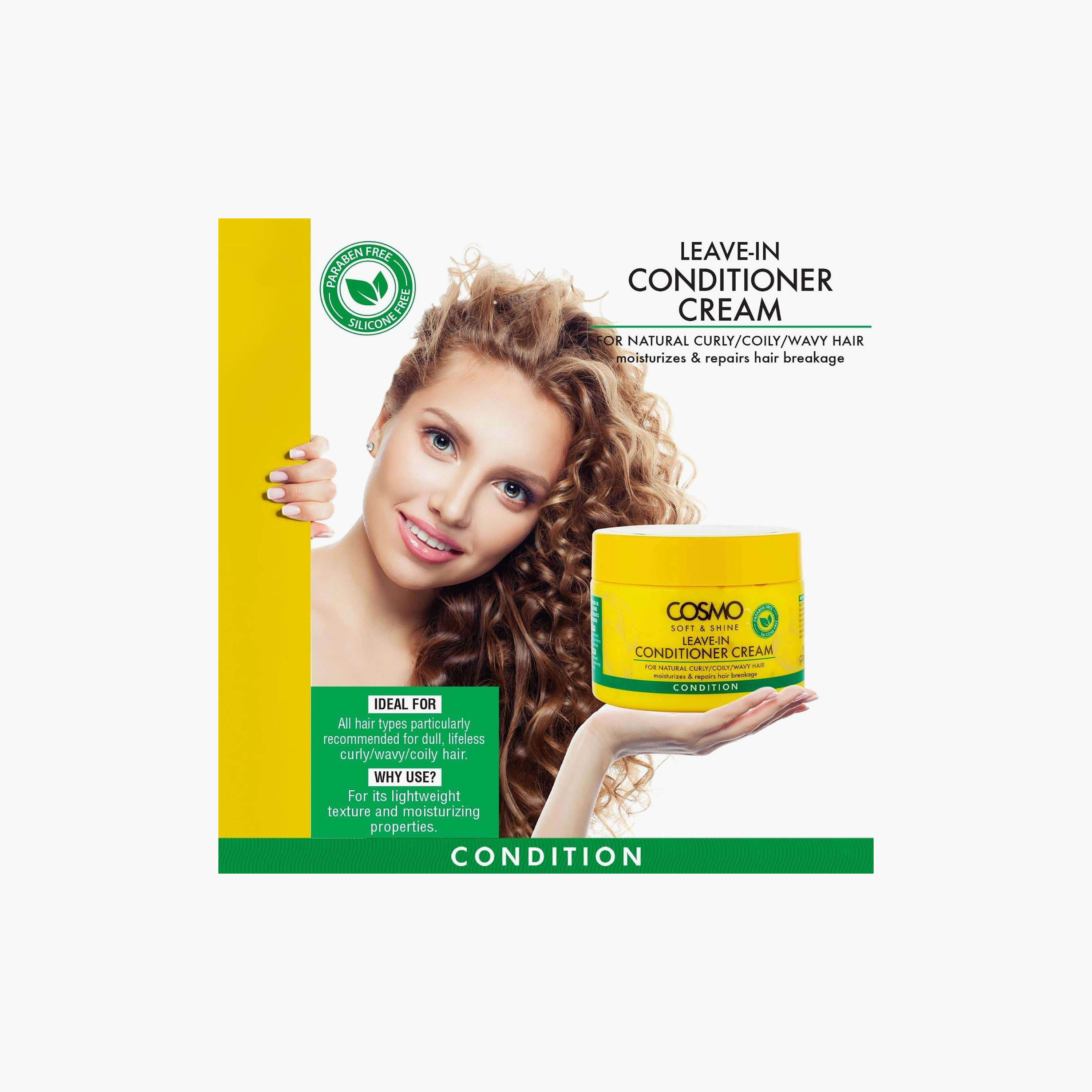 Cosmo Conditioner & Cream Conditioner Styling with Coconut 325 ml-beautyandpersonalcare-hair-haircare-conditioners-image-3