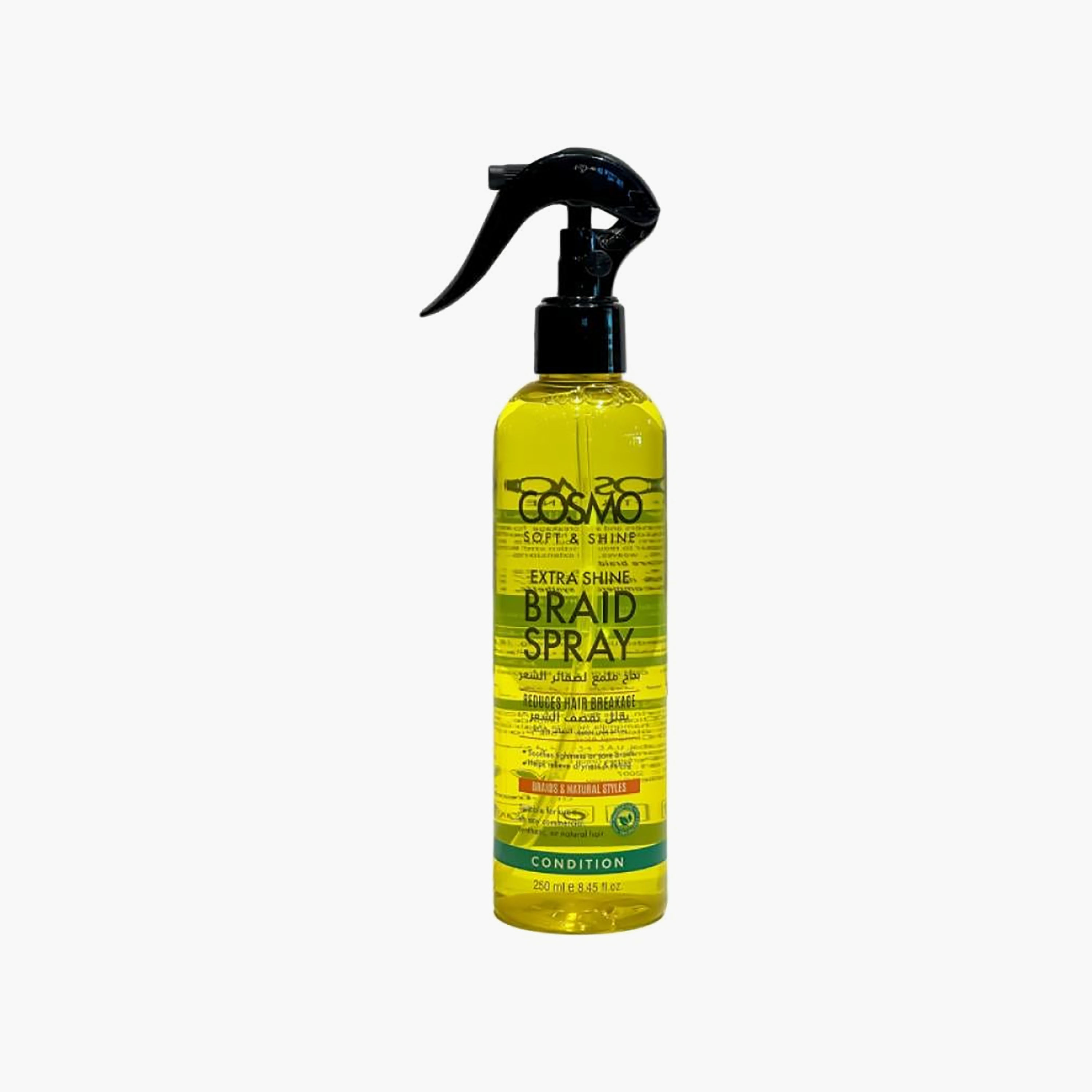 Cosmo Braids Shine Spray Shine with Natural Formula 250 ml-beautyandpersonalcare-hair-hairstyling-hairsprays-image-1