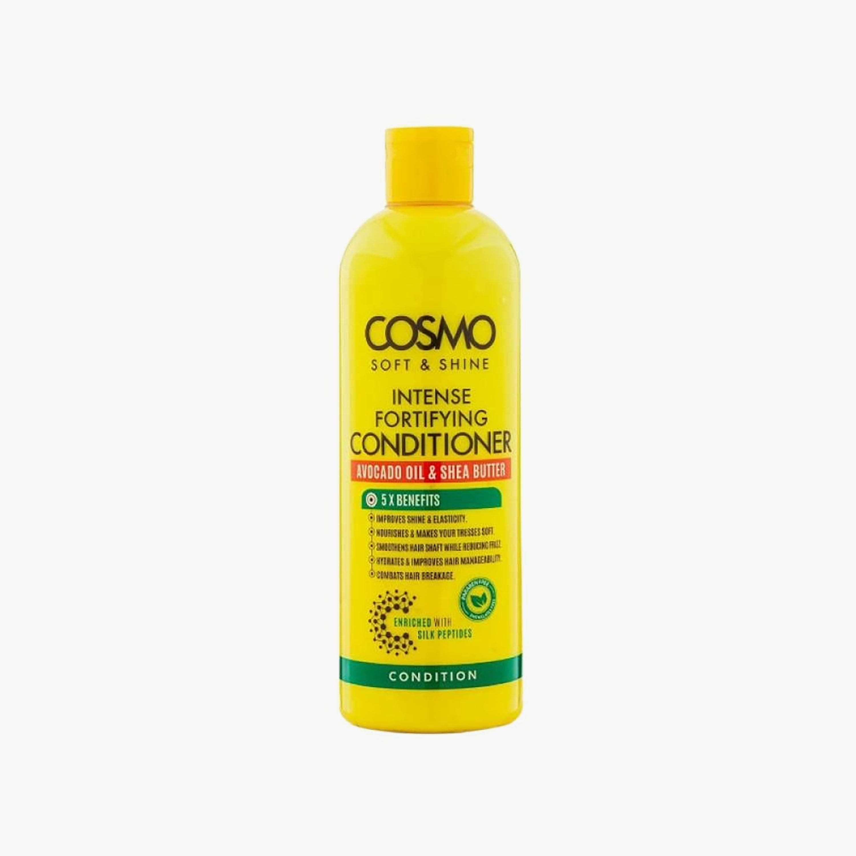 بلسم مغذٍ للشعر بزيت الأفوكادو وزبدة الشيا من كوزمو - 480 مل-beautyandpersonalcare-hair-haircare-conditioners-image-1