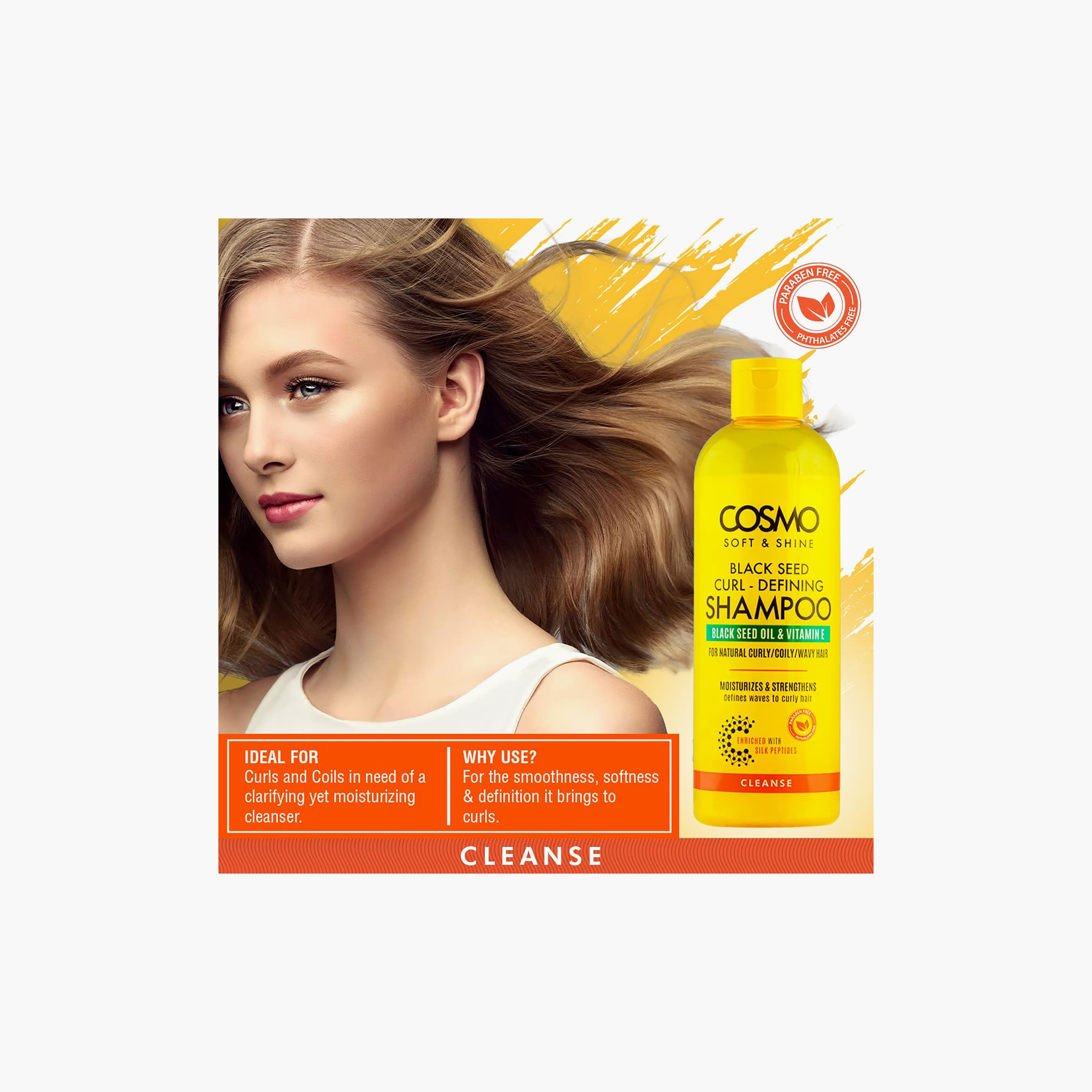 شامبو تحديد تموجات الشعر (الكيرلي) ومغذٍ بالحبة السوداء من كوزمو - 480 مل-beautyandpersonalcare-hair-haircare-shampoos-image-3