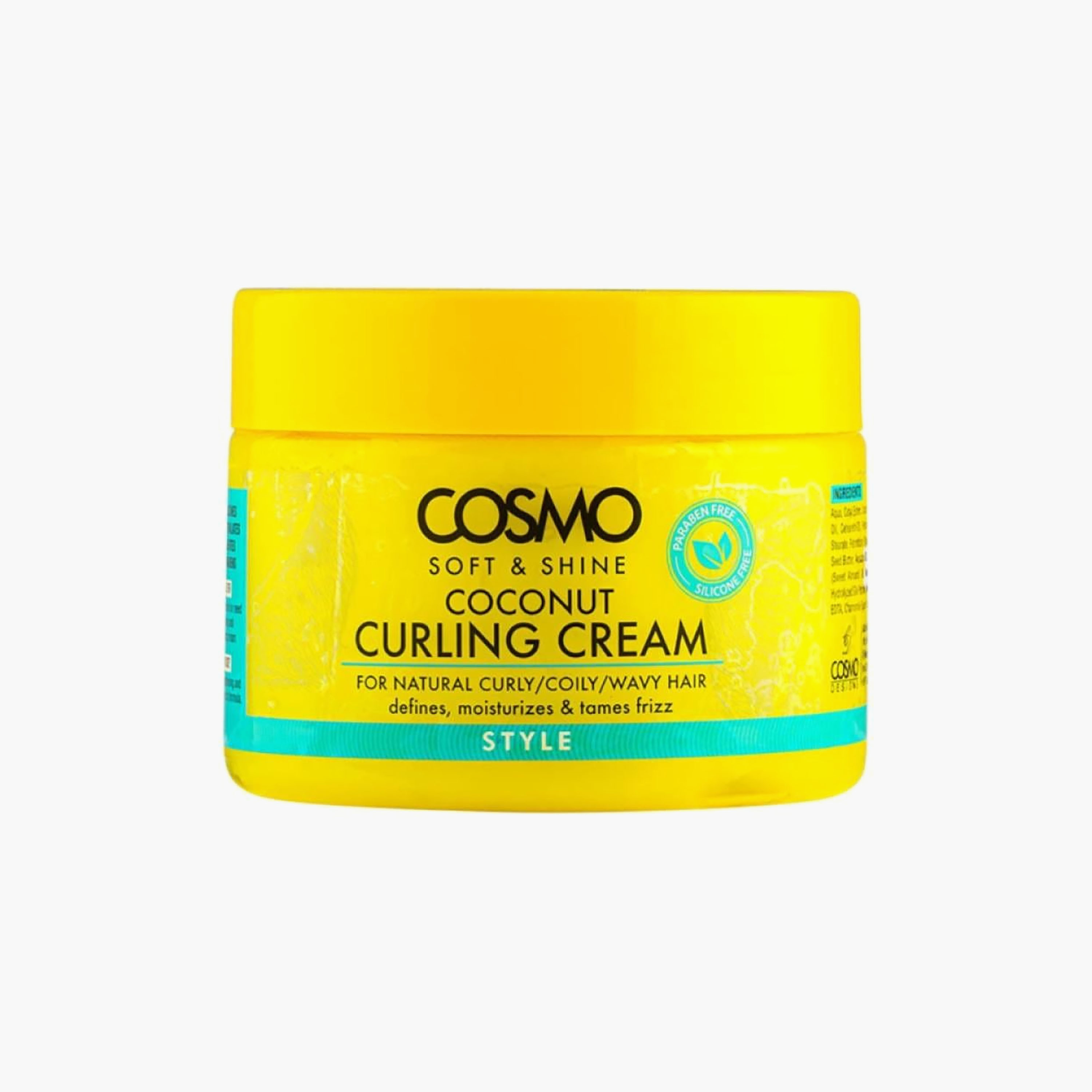 Cosmo Dry & Frizzy Hair Curling Cream With Coconut 325 Ml-beautyandpersonalcare-hair-haircare-hairmasksandcreams-image-1