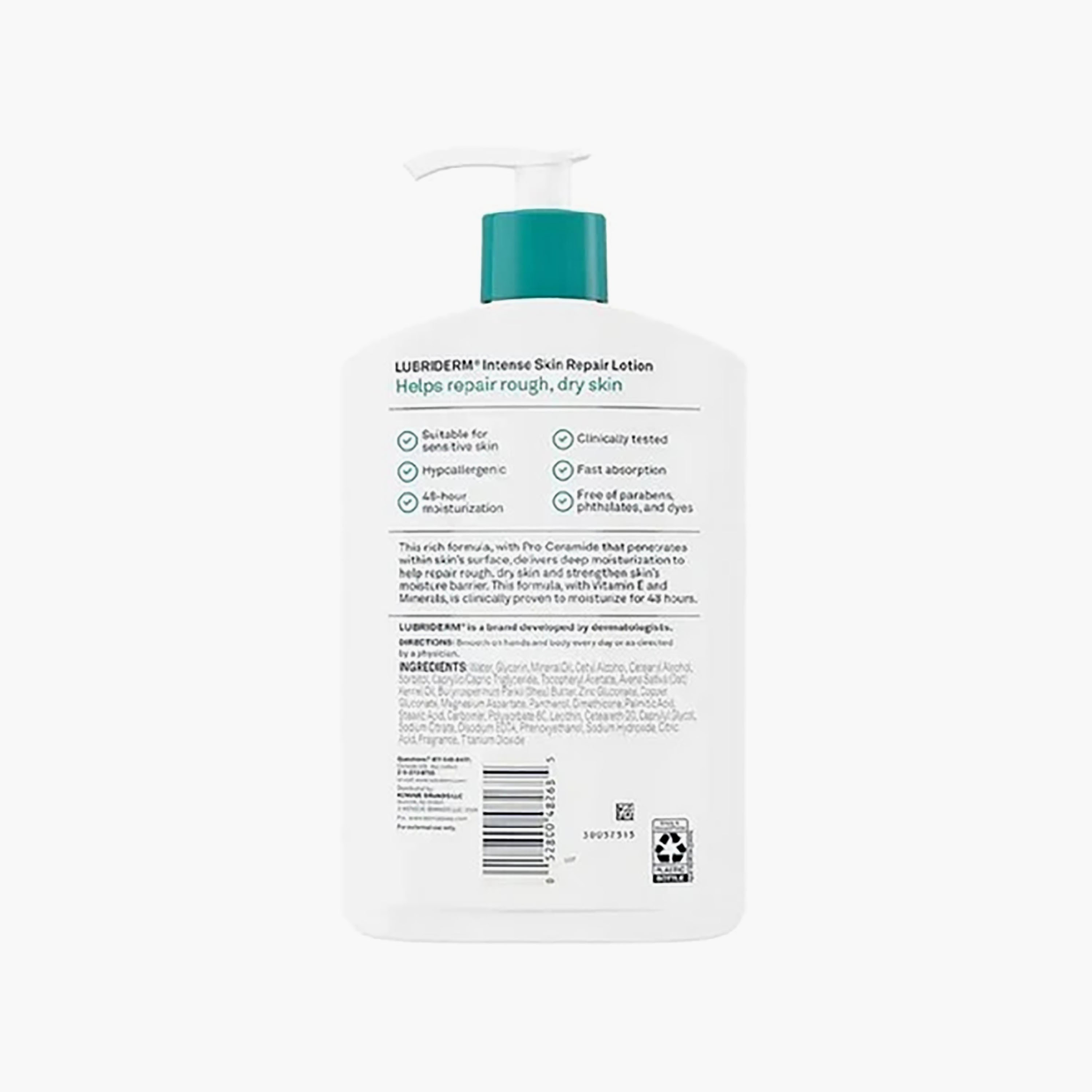 Lubriderm Lobriderm Lotion Repair Skin Intensive For Skin Rough And Dry 473 Ml-beautyandpersonalcare-bathandbody-bodycare-bodylotions-image-2