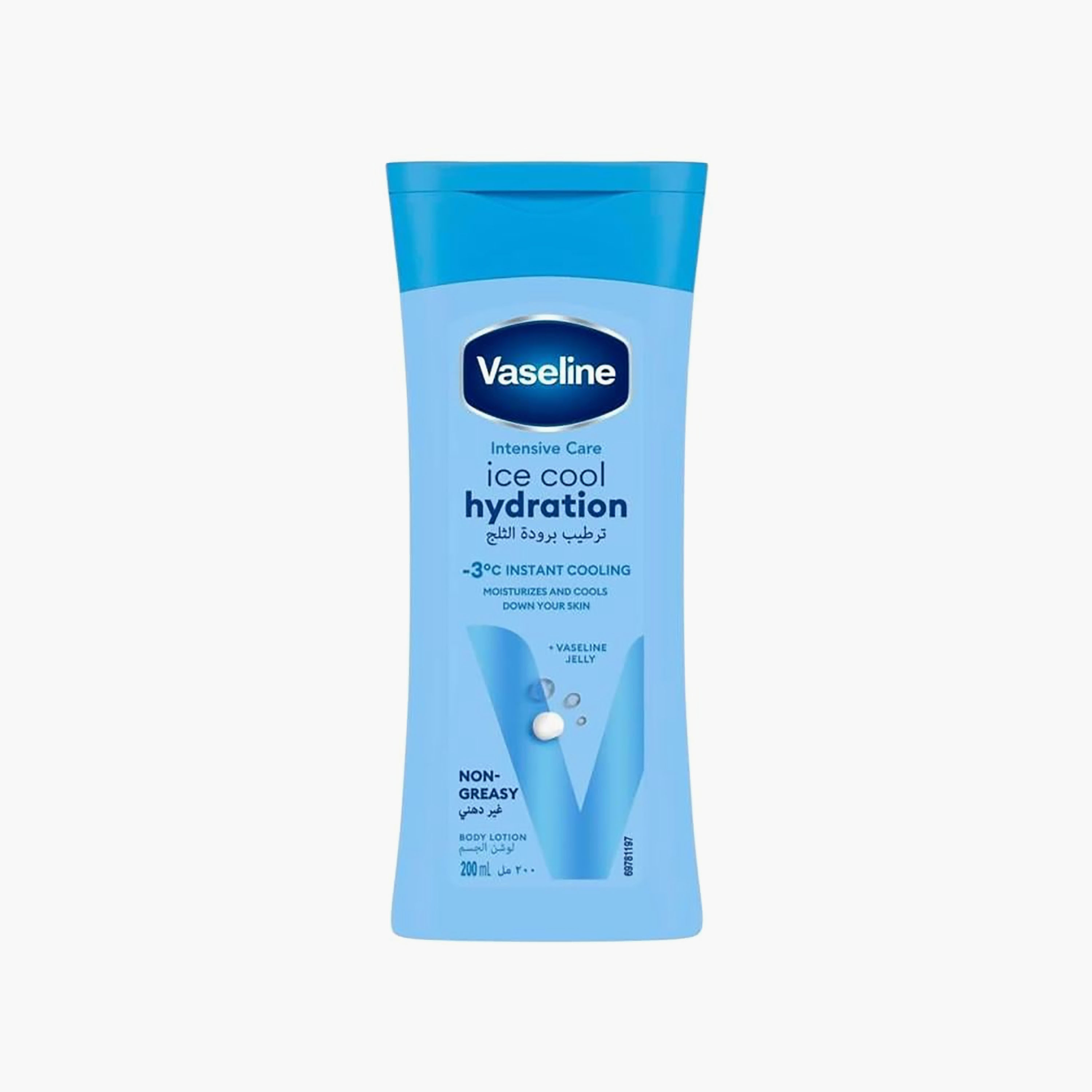 لوشن الفازلين "آيس كول" المنعش والمبرد لترطيب البشرة - 200 مل-beautyandpersonalcare-skin-moisturisers-bodyandhandlotions-image-1