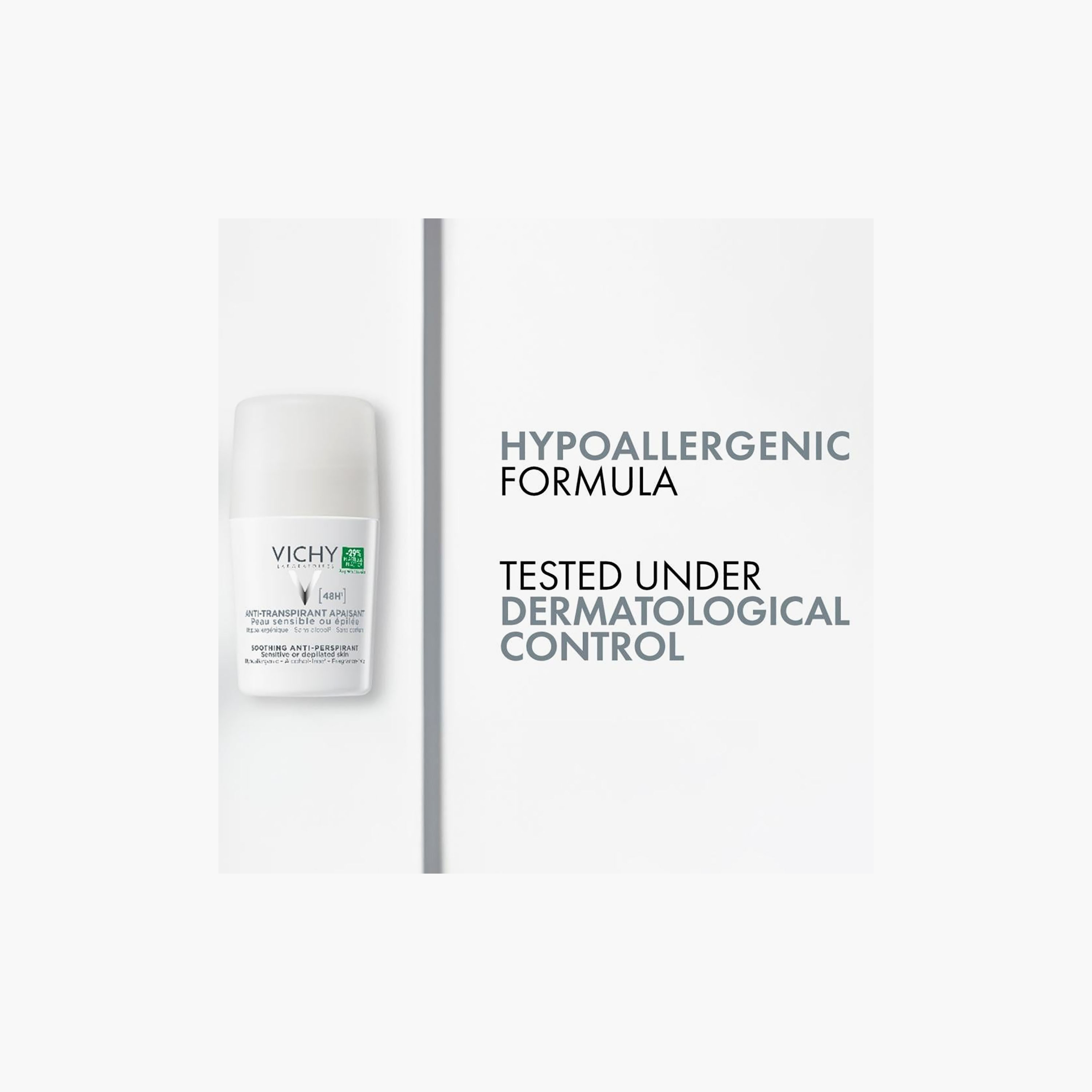 Vichy Roll-On Anti-Perspirant Sensitive Skin 48H 50 Ml-beautyandpersonalcare-bathandbody-hygieneessentials-image-5