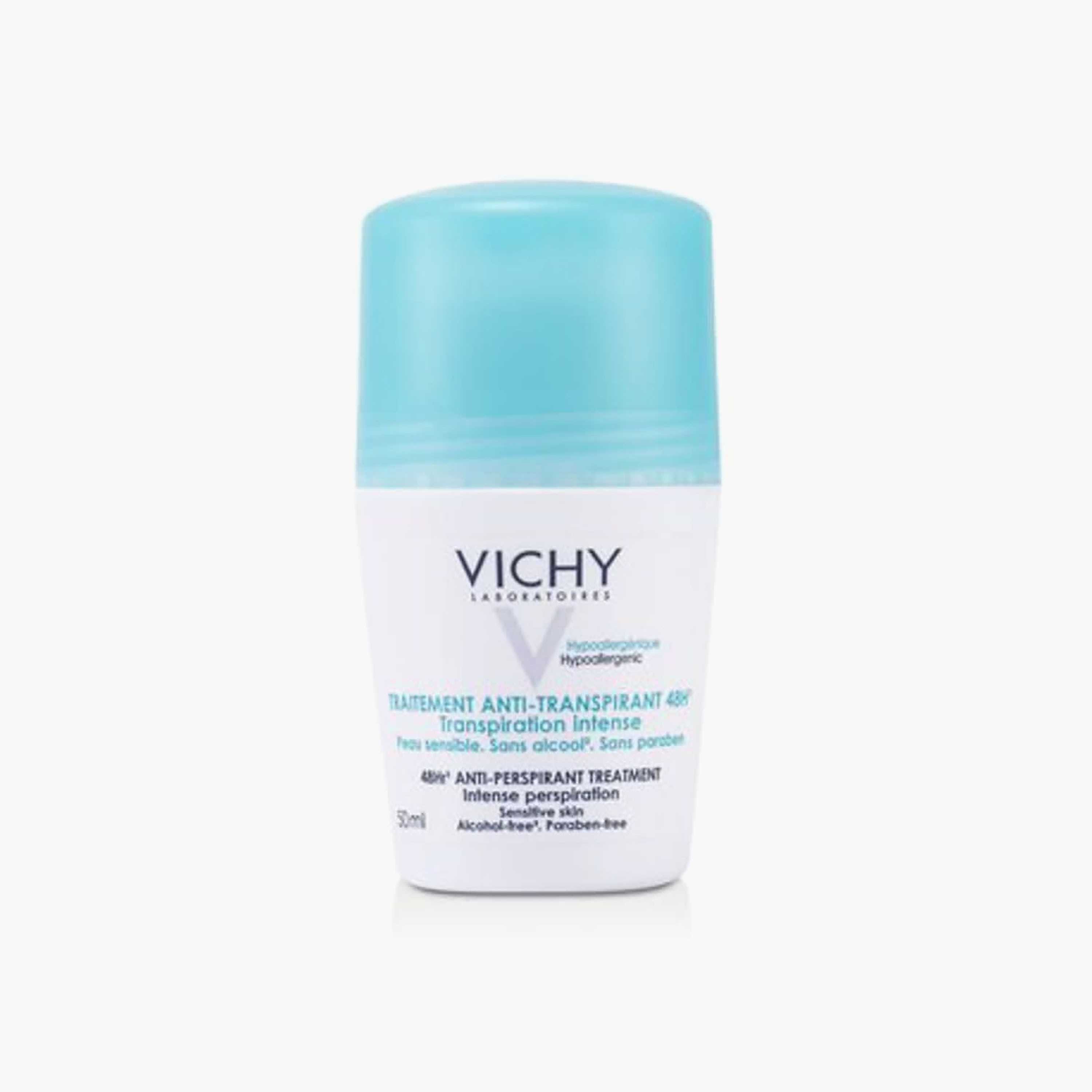 مذيل عرق رول أون للحماية المكثفة ومضاد للتعرق يدوم 48 ساعة من فيشي - 50 مل-beautyandpersonalcare-bathandbody-hygieneessentials-image-1