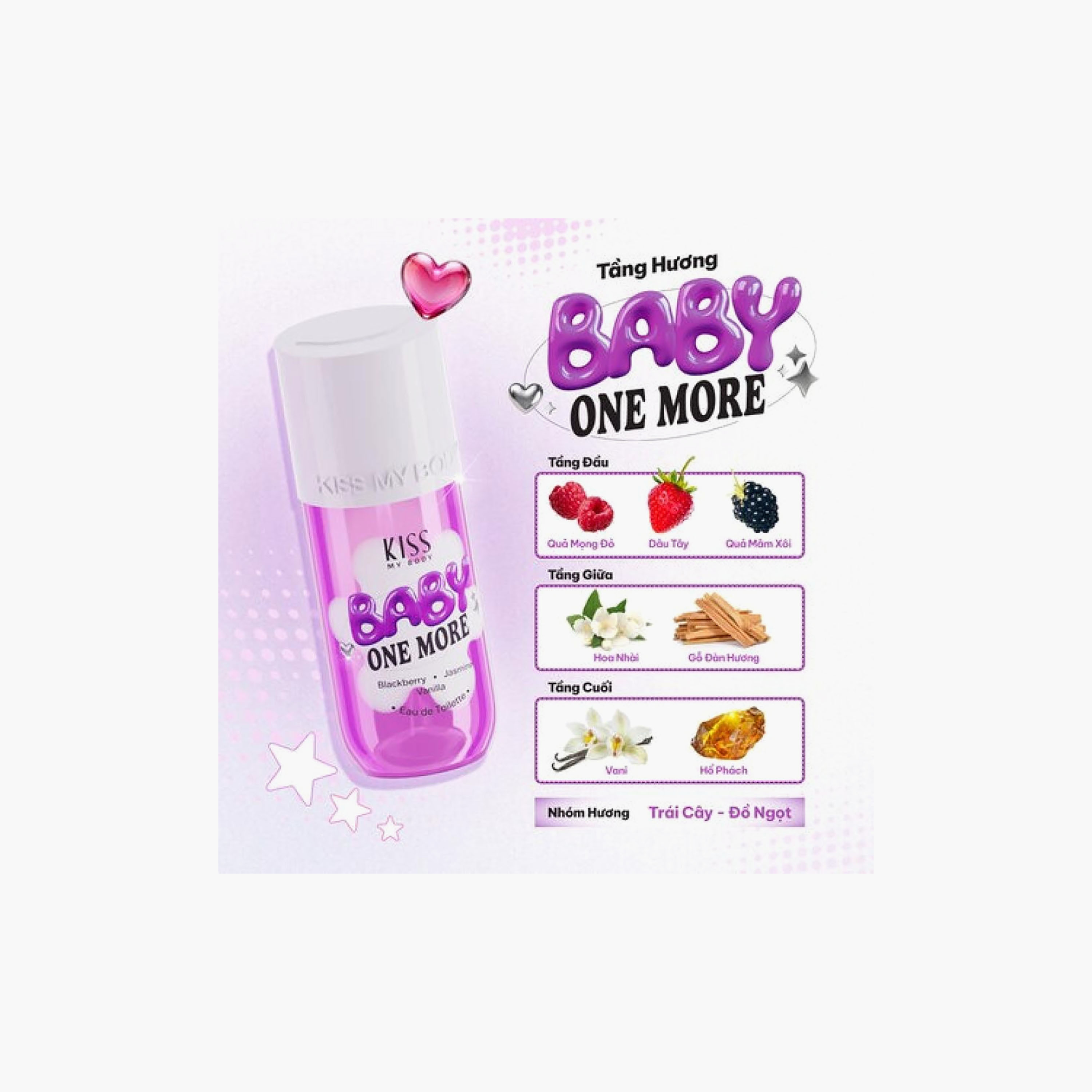 KISS MY BODY Hair & Body Mist Baby One More 88 ml-beautyandpersonalcare-fragrance-women-image-2