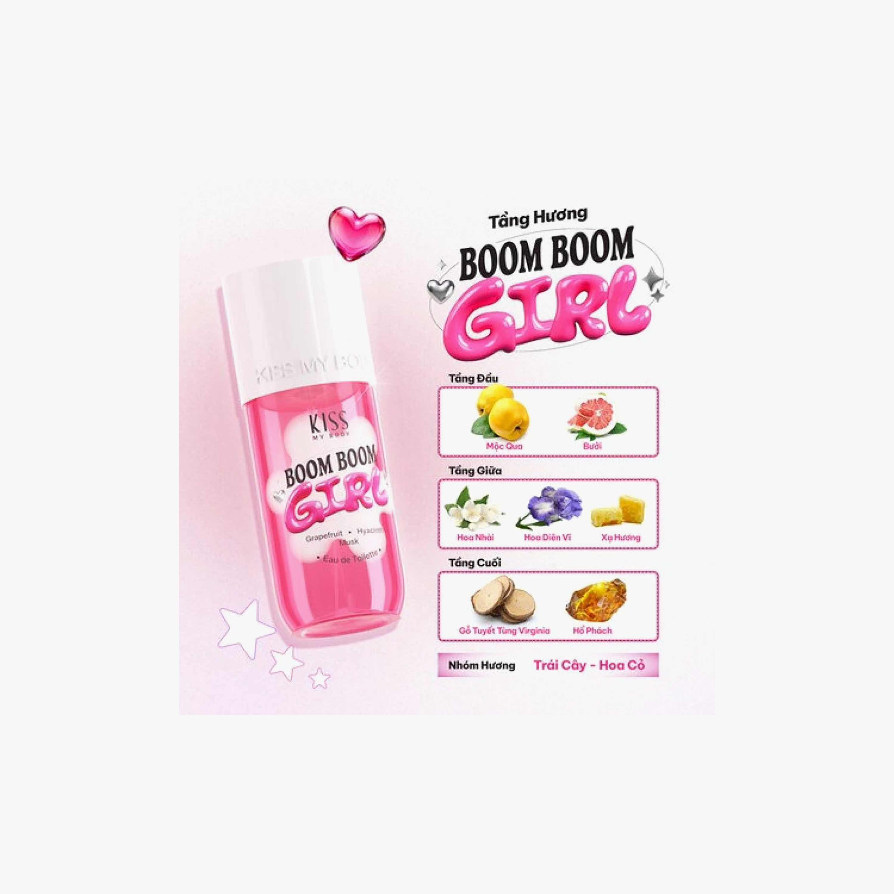 بخاخ (ميست) معطر للشعر والجسم برائحة بوم بوم جيرل من كيس ماي بادي - 88 مل-beautyandpersonalcare-fragrance-women-image-2