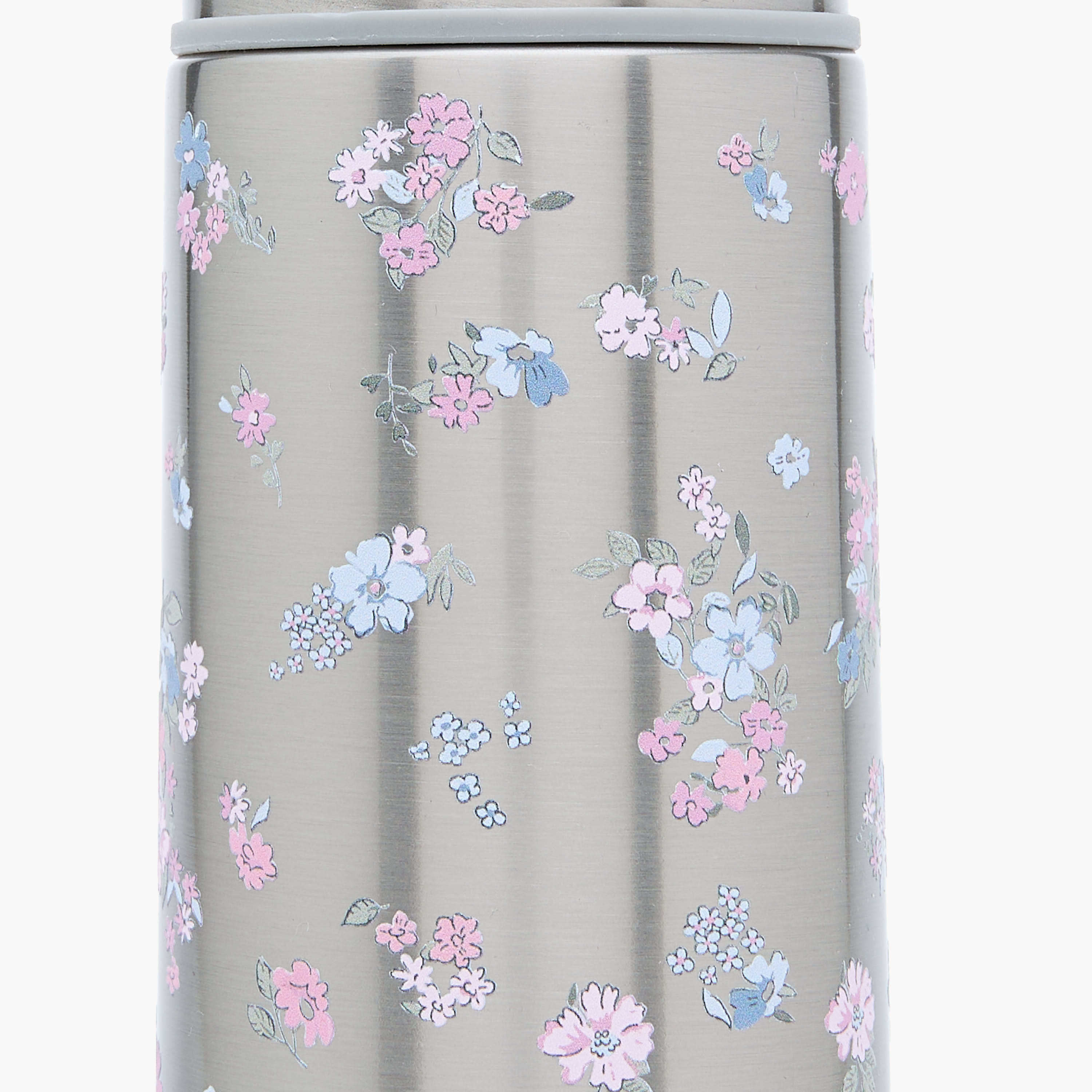 Juniors Floral Print Stainless Steel Thermos Flask with Wide Mouth and Vacuum Insulation - 500 ml-baby-feeding-mealtimeessentials-image-2