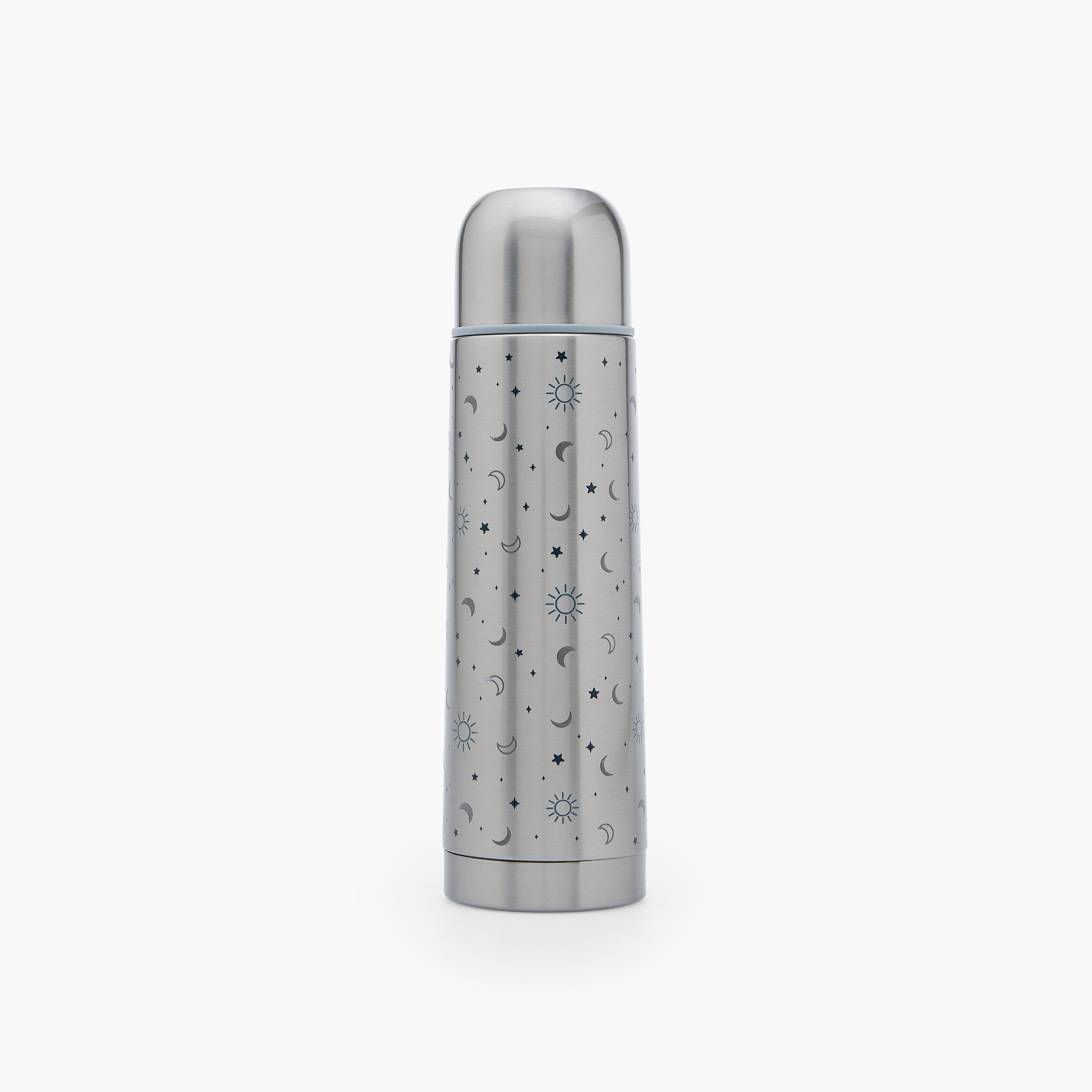 Juniors Celestial Print Stainless Steel Water Bottle with Wide Mouth and Vacuum Insulation - 500 ml-baby-feeding-mealtimeessentials-image-1