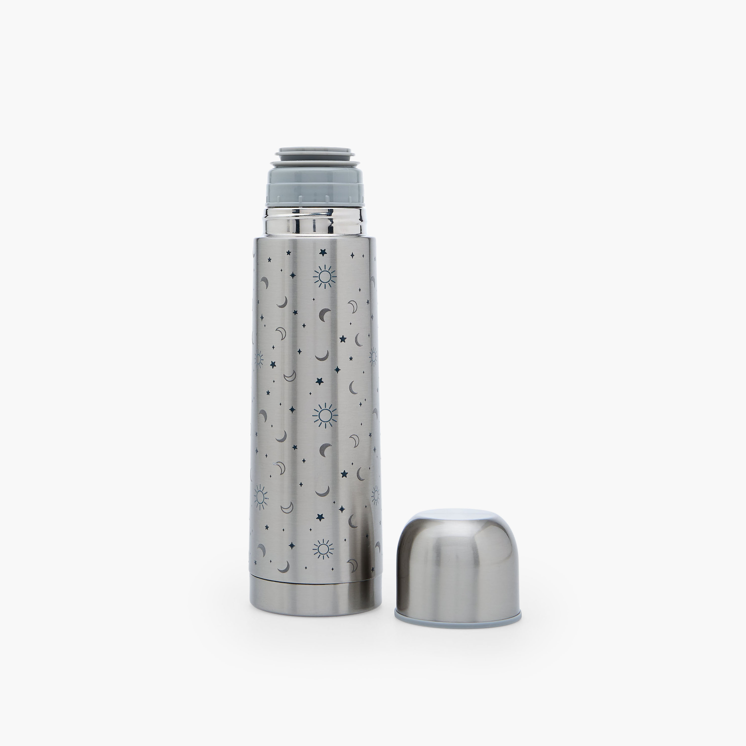 Juniors Celestial Print Stainless Steel Water Bottle with Wide Mouth and Vacuum Insulation - 500 ml-baby-feeding-mealtimeessentials-image-3